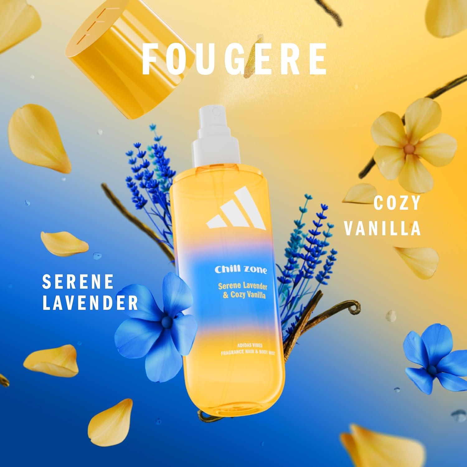 Spray Fragancia para Cabello y Cuerpo adidas Vibes Chill Zone 232ml