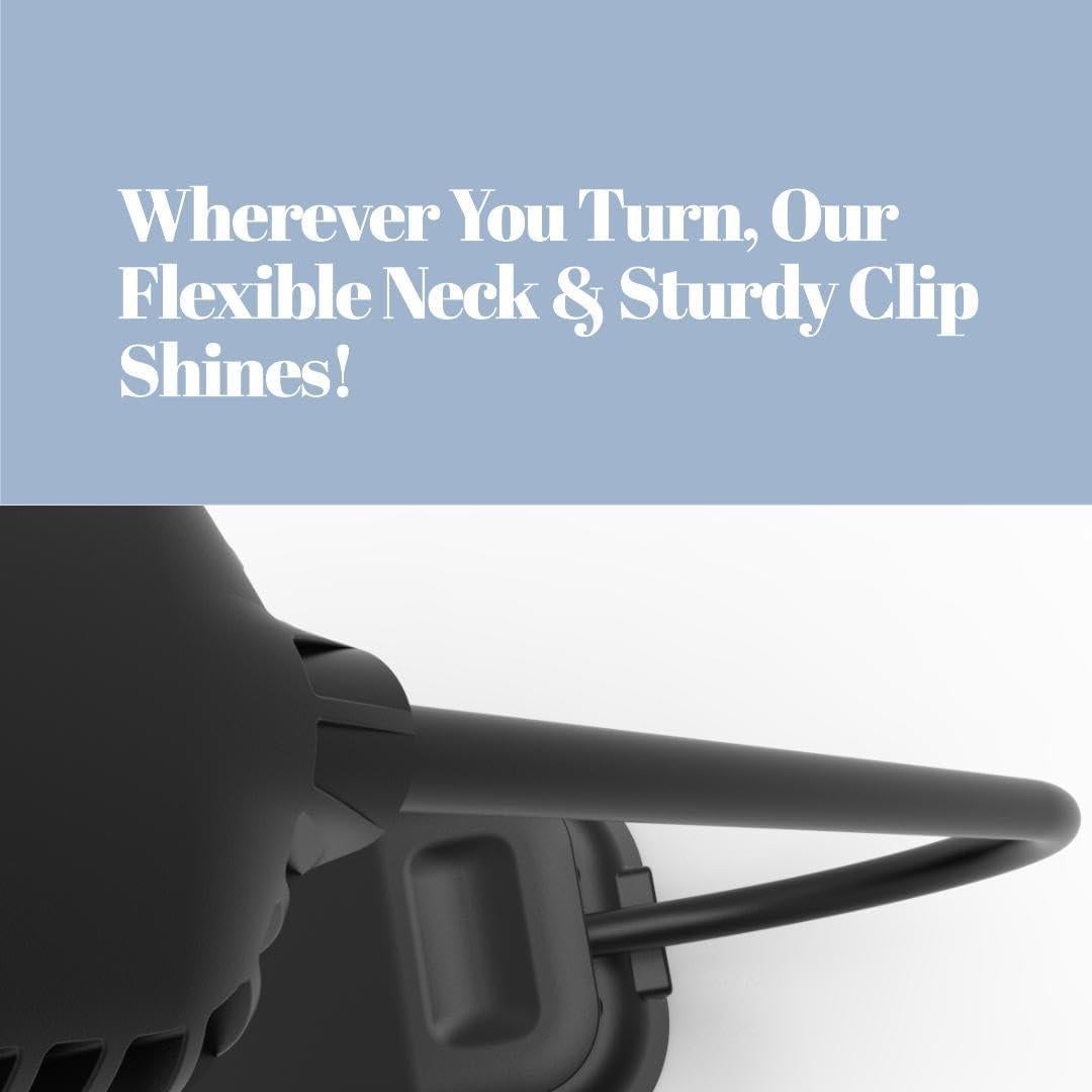 Lámpara de Lectura Recargable MAPTAY con 12 LEDs y 3 Brillos