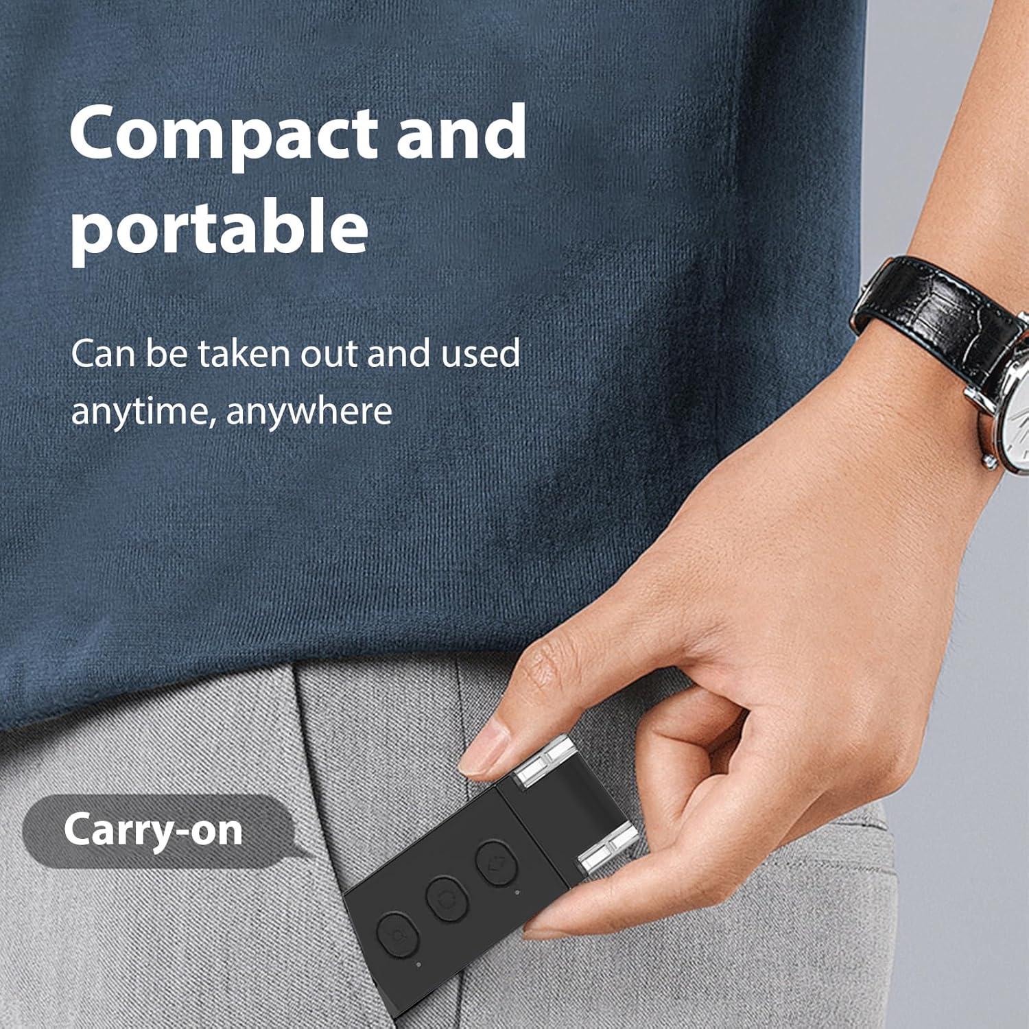 Luz de lectura recargable Thclmdse LED USB 5 colores 6 brillos