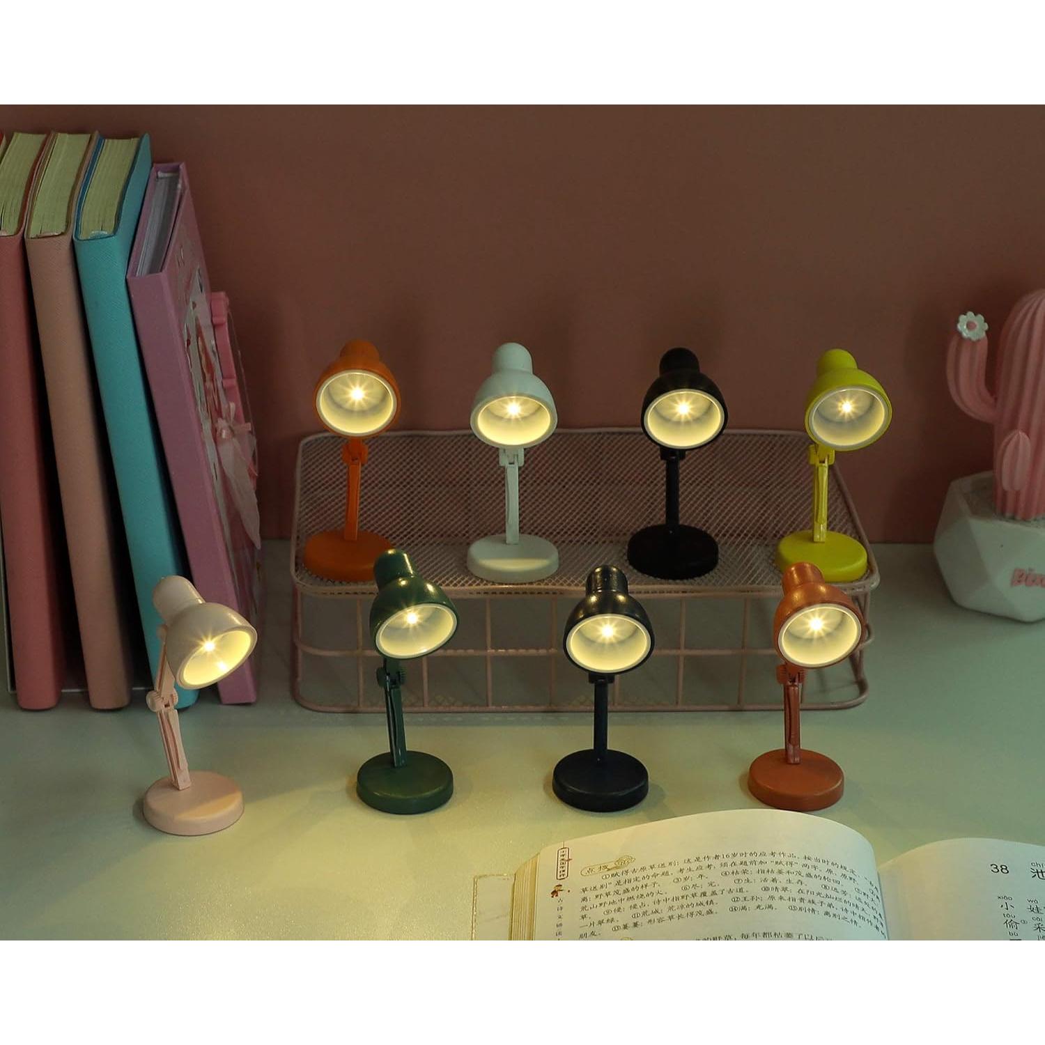 2 Lámparas de Mesa LED Plegables Omeet para Lectura Nocturna