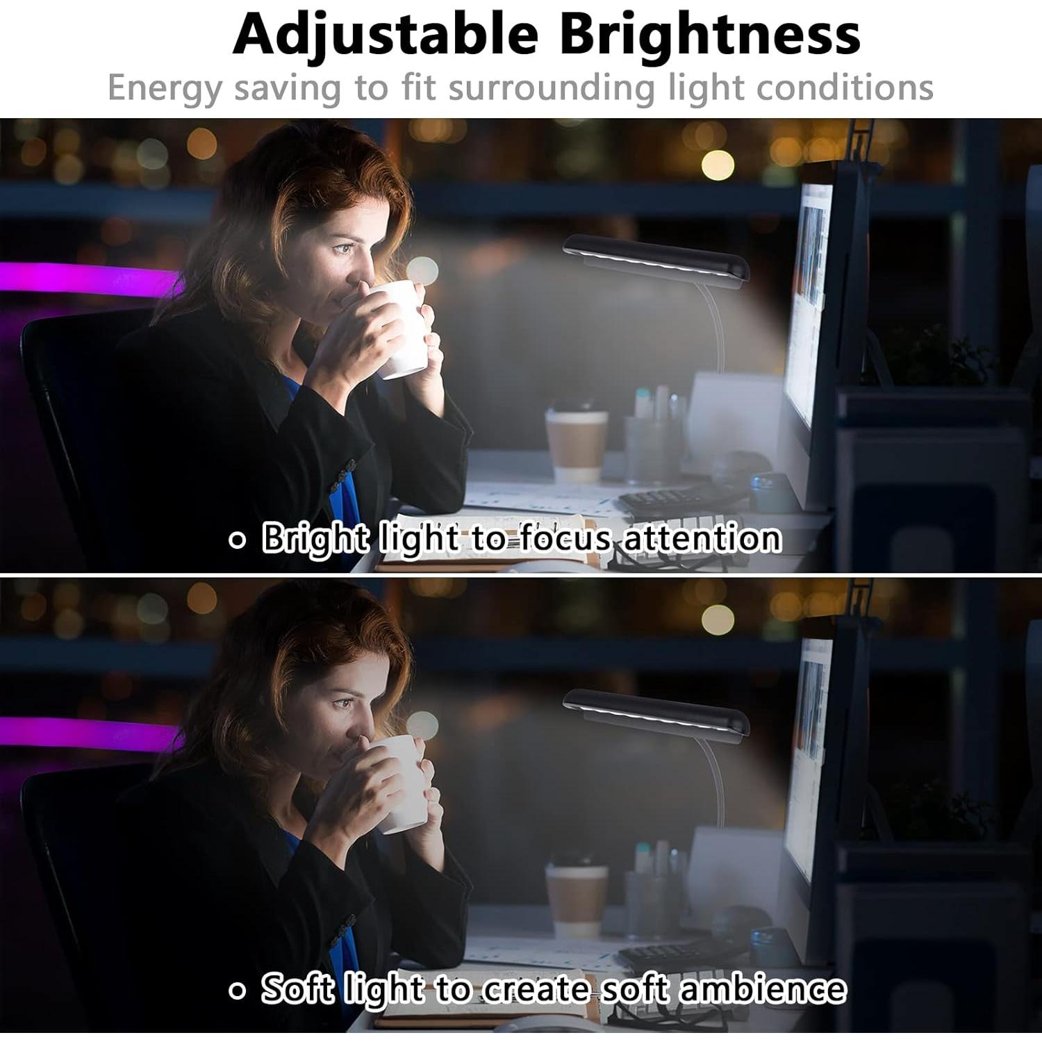 Luz de Atril Musical Vshinic DL-09, 9 LED Ajustable