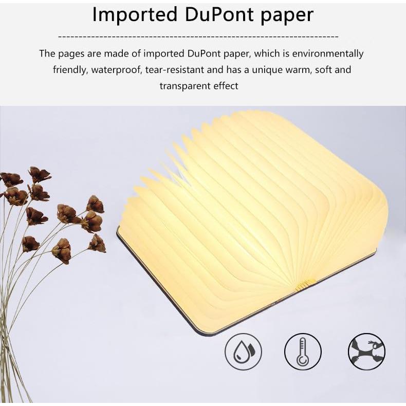 Lámpara de Libro Plegable Anwick LED Recargable USB 240g