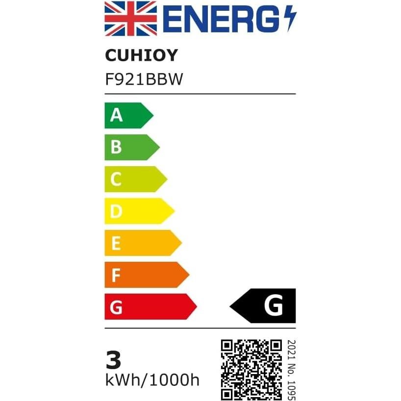 Lámpara de Escritorio CUHIOY con Abrazadera Flexible LED 5 Colores