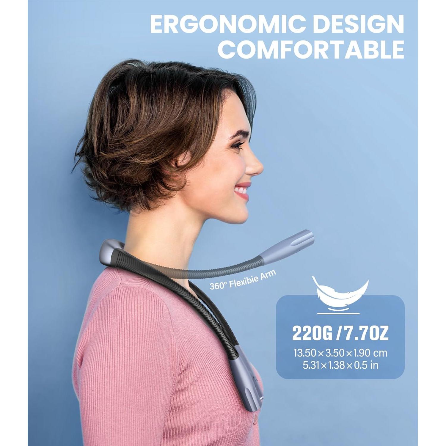 Luz de Lectura OPAUL LED Recargable, 3 Colores, 9 Brillos