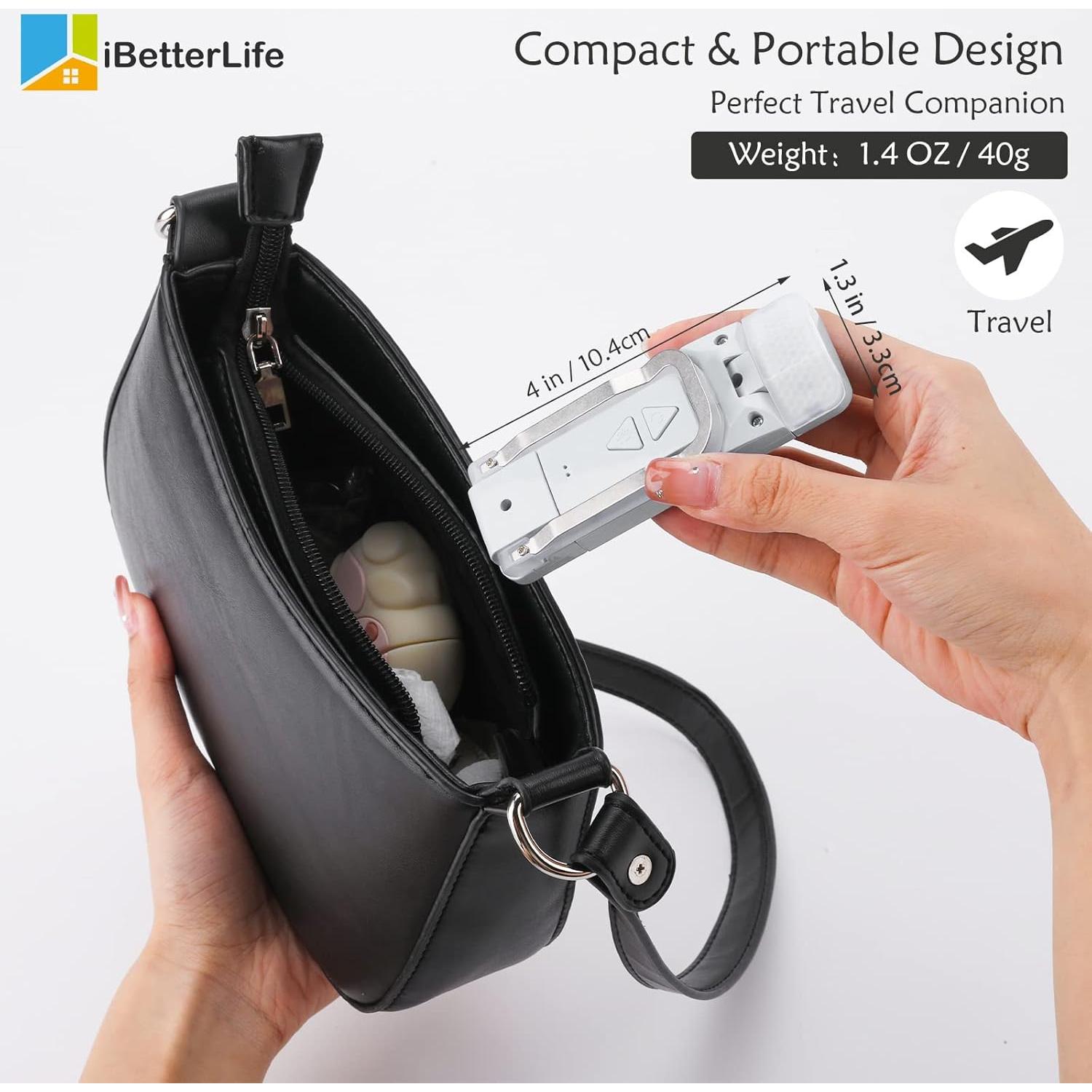 Luz de Lectura Recargable iBetterLife LED 3 Colores 5 Brillos