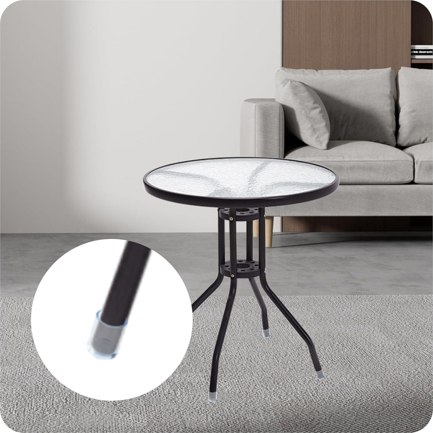 16 Tapas Transparentes de Silicona para Patas de Sillas 16mm