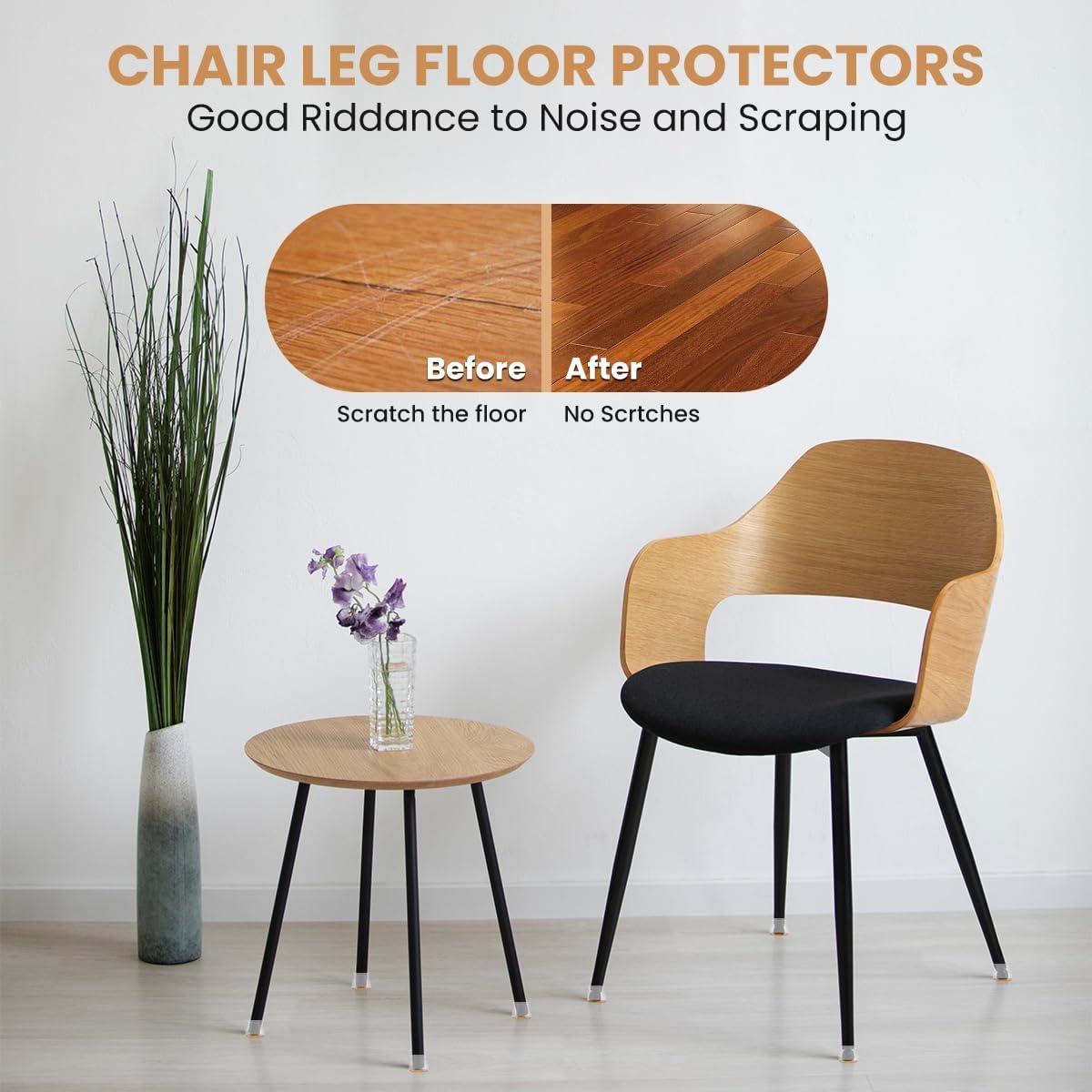 16 Protectores de Suelo para Patas de Silla Charming Curios