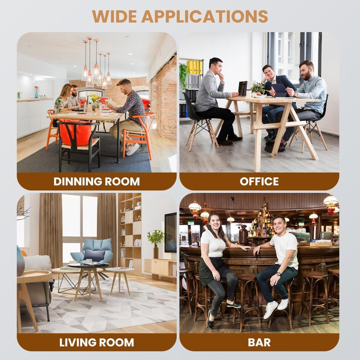 16 Protectores de Suelo para Patas de Silla Charming Curios