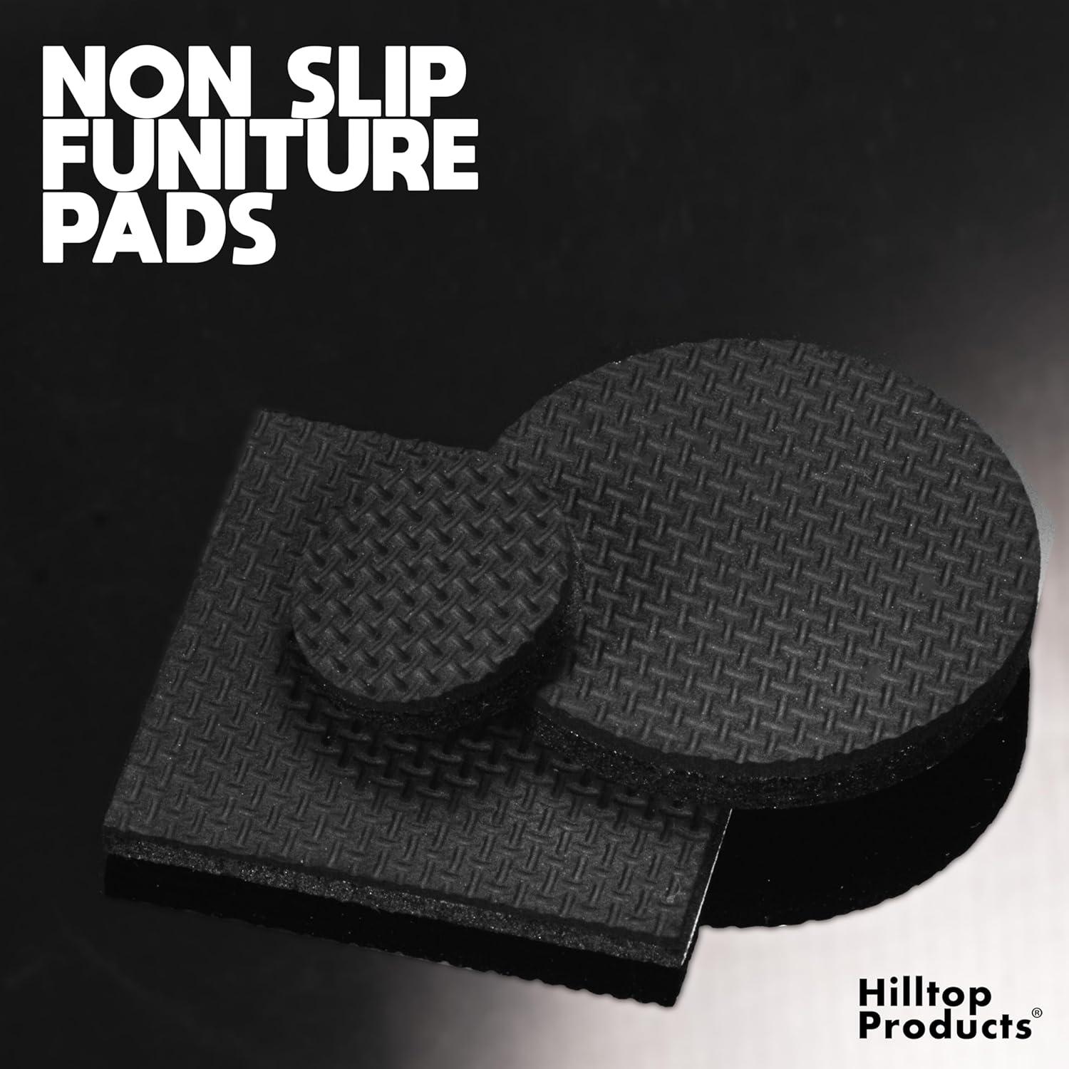 148 Almohadillas Antideslizantes Hilltop para Muebles - Fieltro