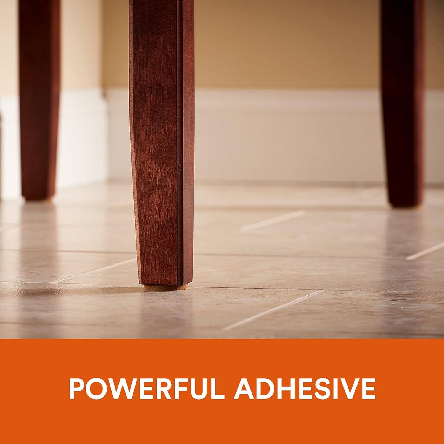 Almohadillas Antideslizantes Scotch 3.81 cm, 8 Pcs, Marrón