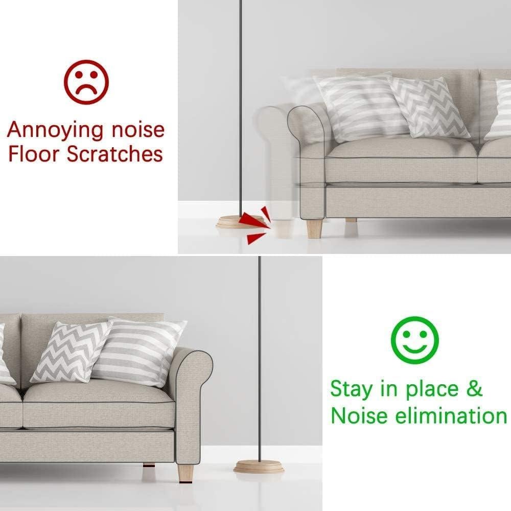 Almohadillas Antideslizantes Yelanon 56 pcs Redondas y Cuadradas