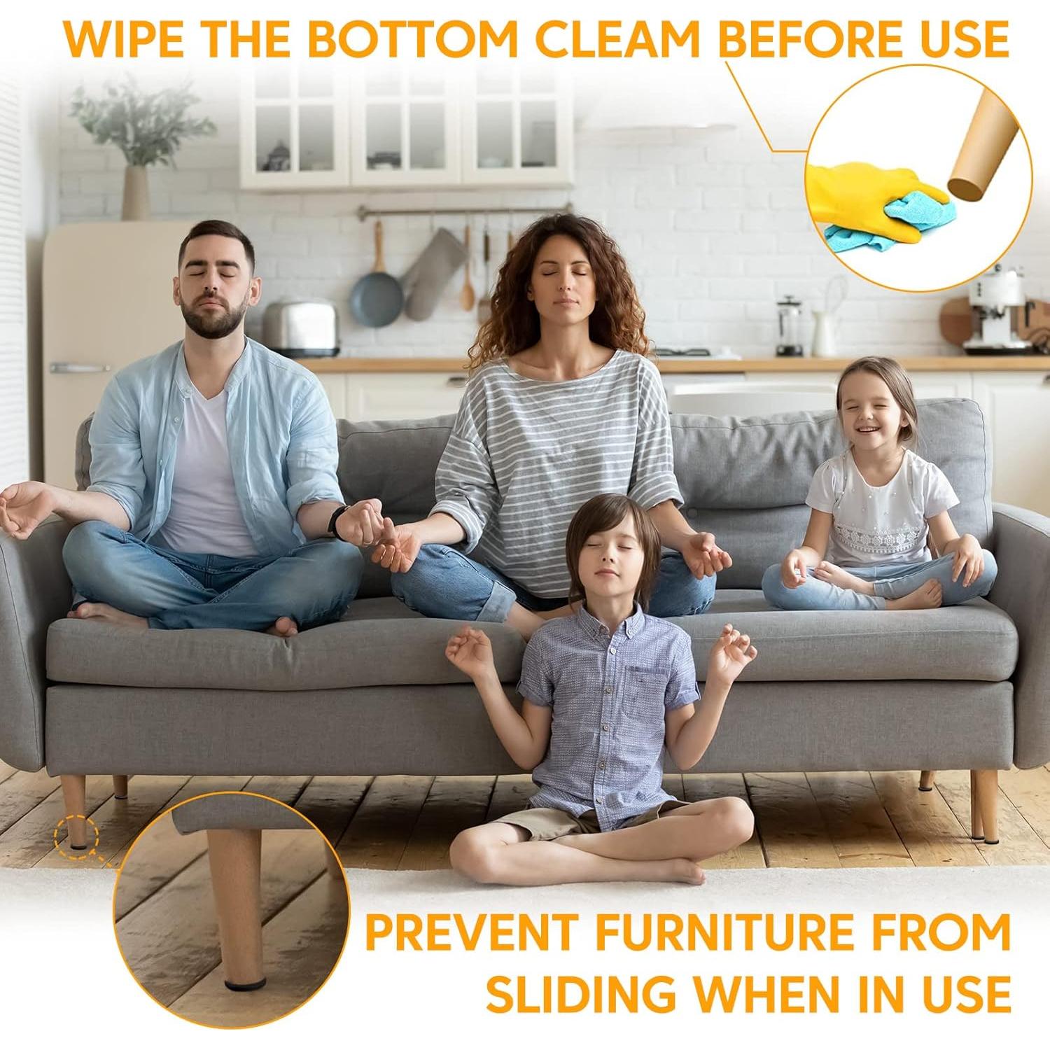 Almohadillas Antideslizantes Silicona Antswish 10x102cm Negro