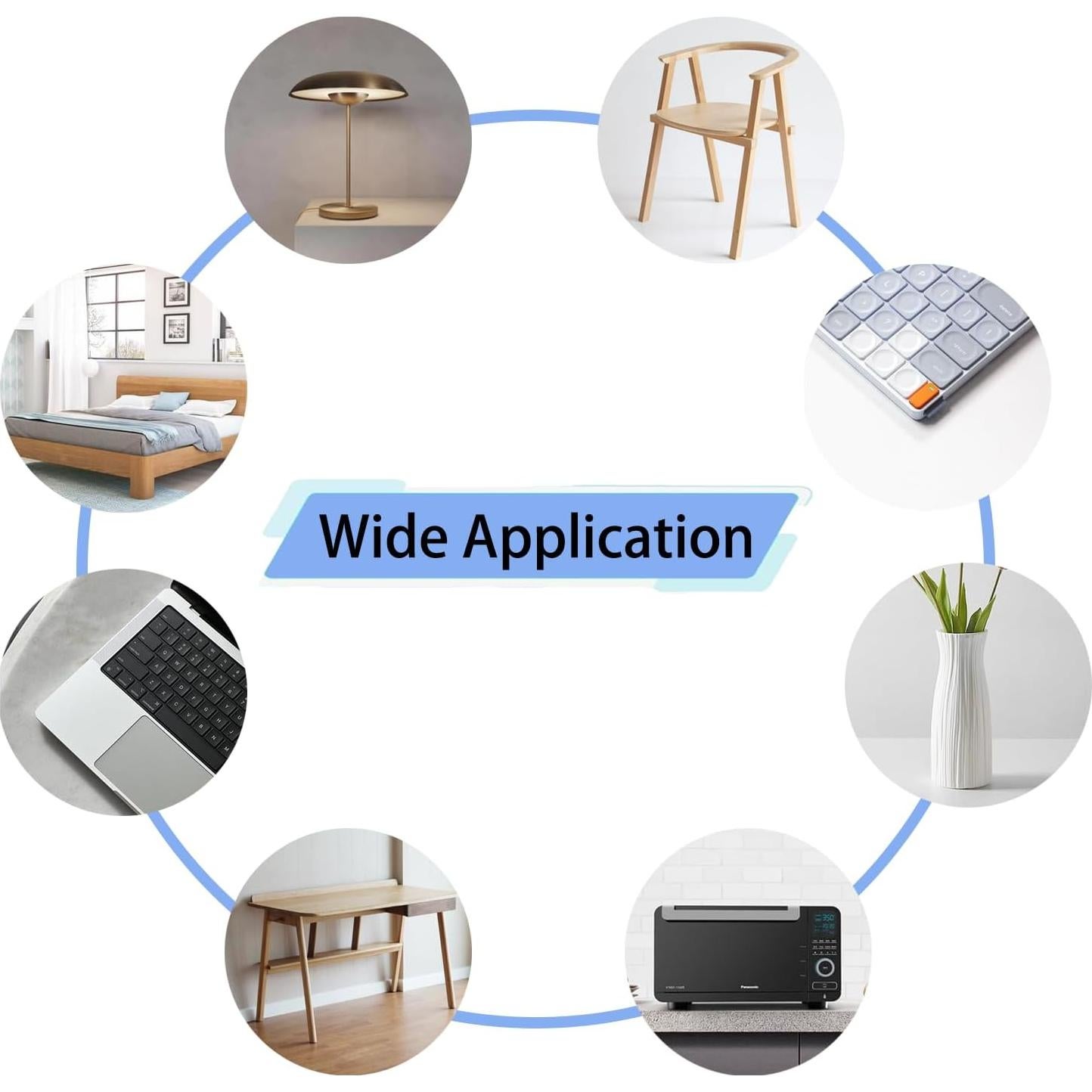 Almohadillas Antideslizantes DsonJagr 10.16x101.6 cm Silicona