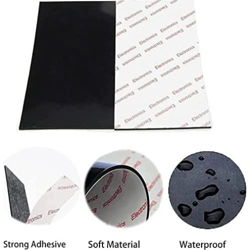 2 Almohadillas Antideslizantes Goma Silicona 10x15cm BAMI-LEE