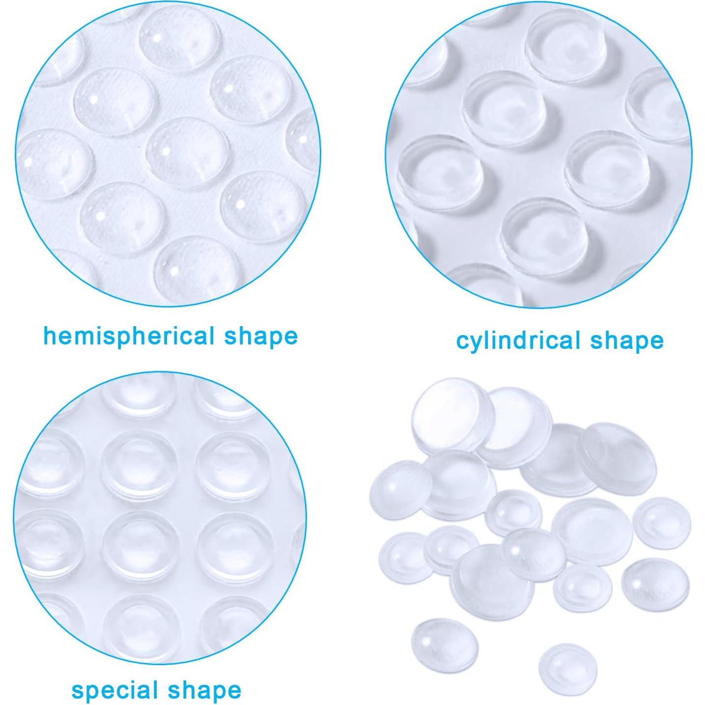 Almohadillas de Goma Adhesivas AUSTOR 232 Piezas Transparentes