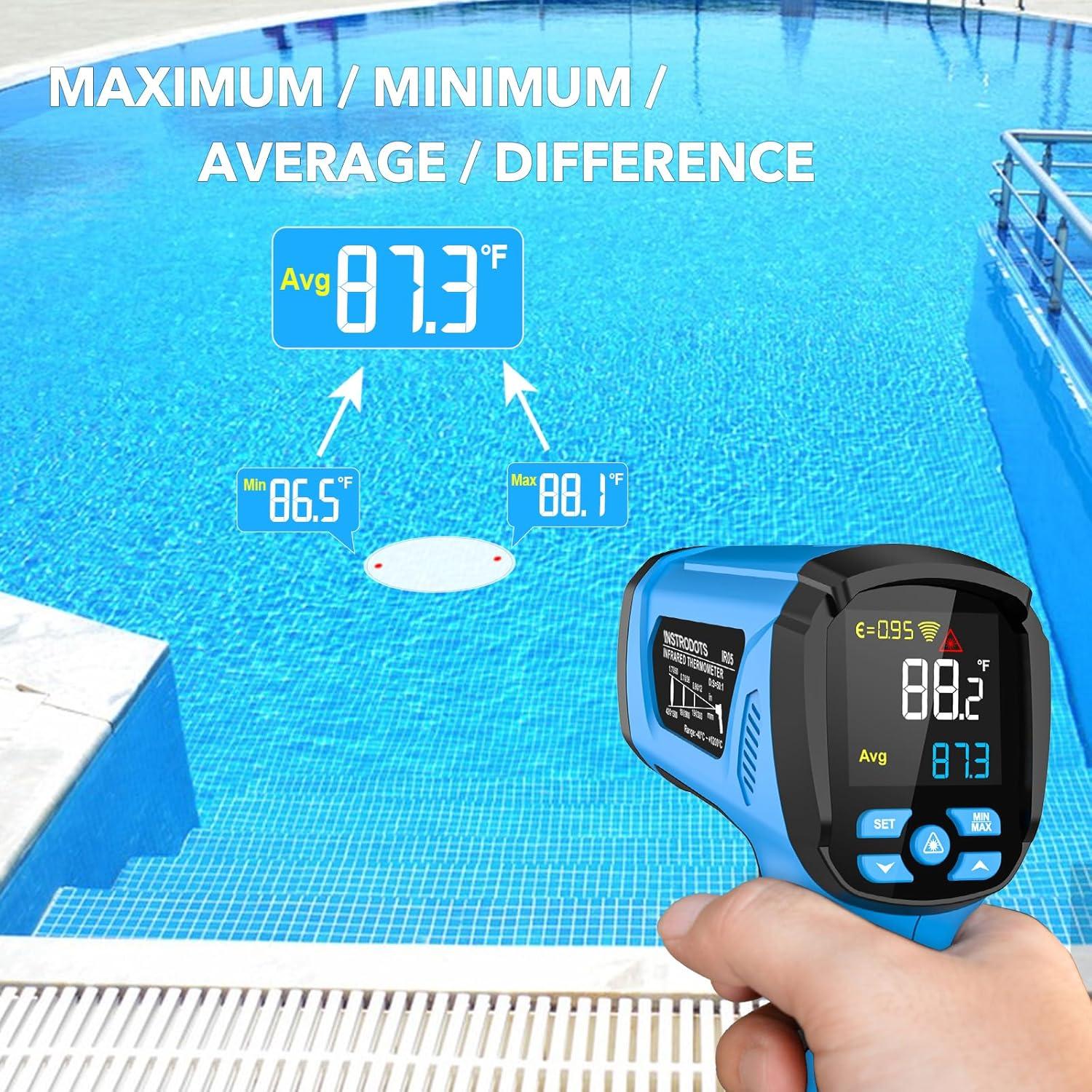 Termómetro Infrarrojo Digital INSTRODOTS IR05 -40C a 1200C