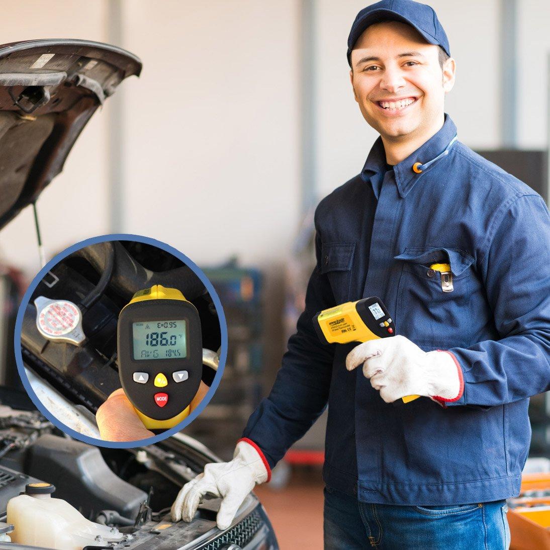 Termómetro Infrarrojo No Contacto ennoLogic eT650D -50°C a 650°C