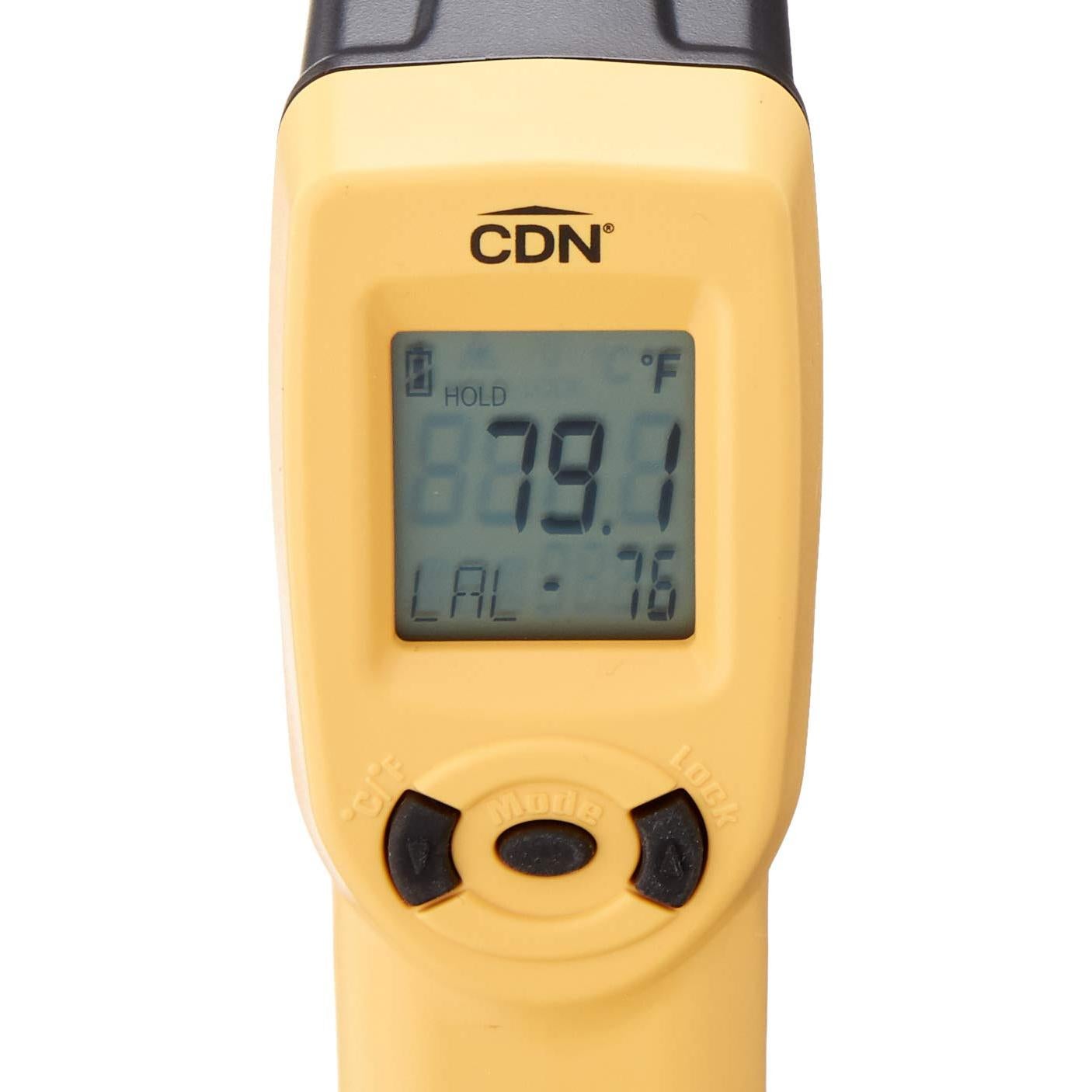 Termómetro Infrarrojo Digital CDN IN1022 Sin Contacto 550°C