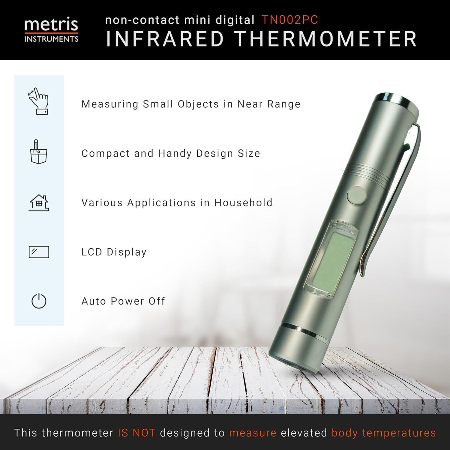 Termómetro Infrarrojo Digital Mini Reese TN002PC -33°C a 220°C