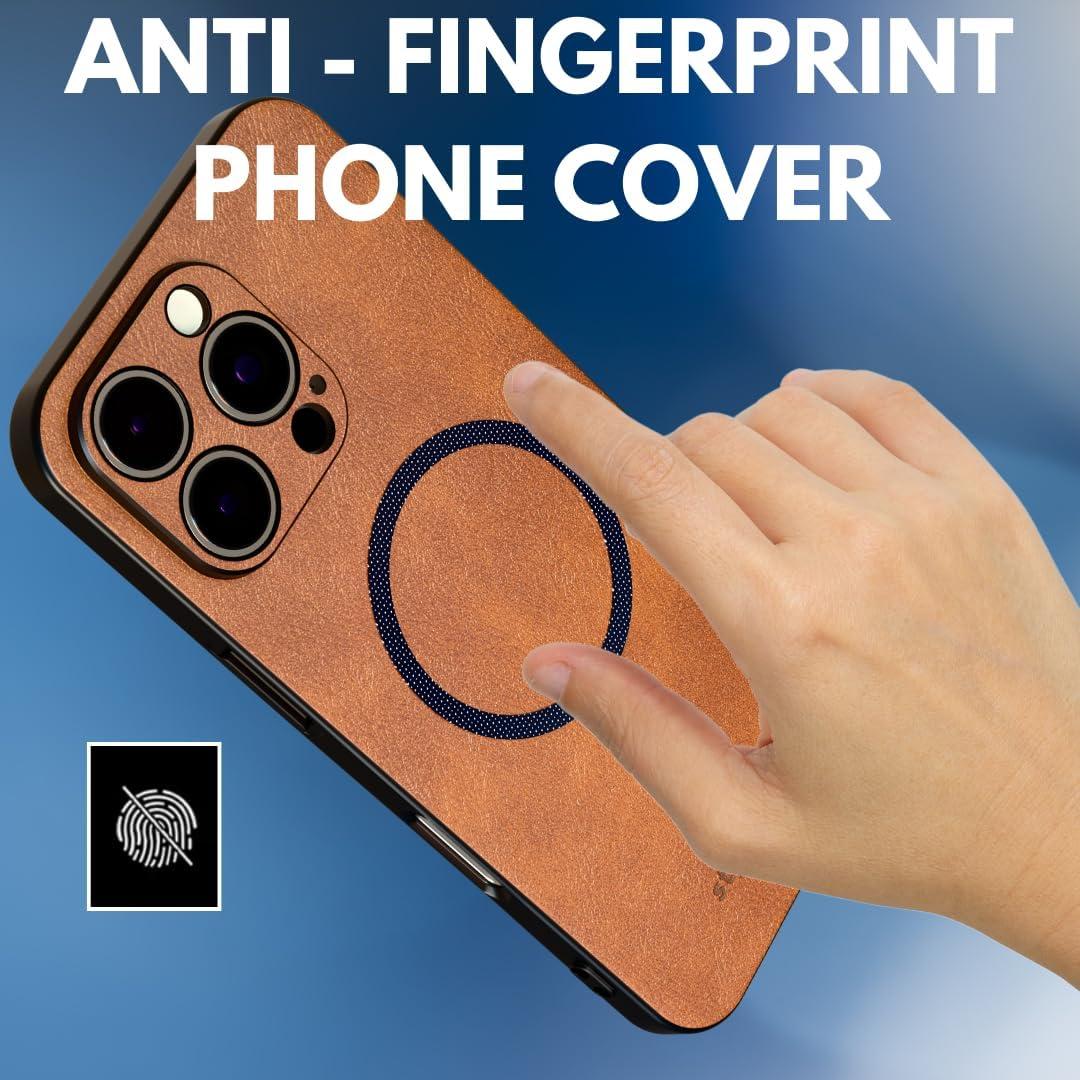 Funda Magnética de Cuero Vegano Style Uplift para iPhone 16 Pro