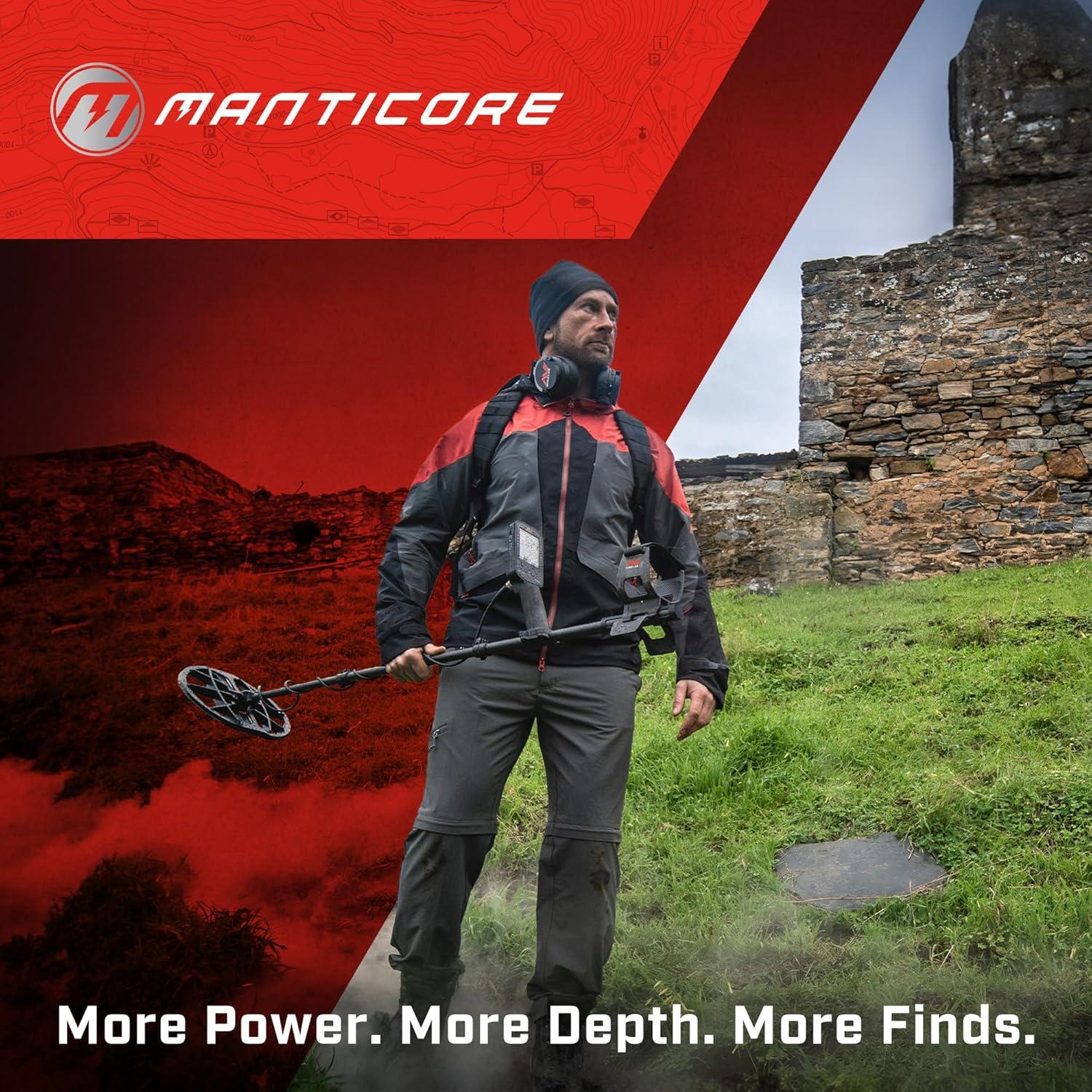 Detector de Metales Minelab Manticore Multi-IQ+ Impermeable