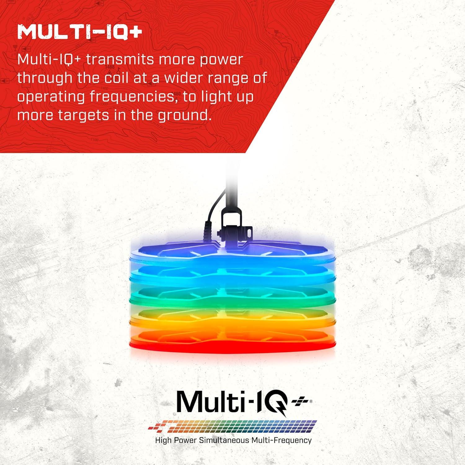 Detector de Metales Minelab Manticore Multi-IQ+ Impermeable