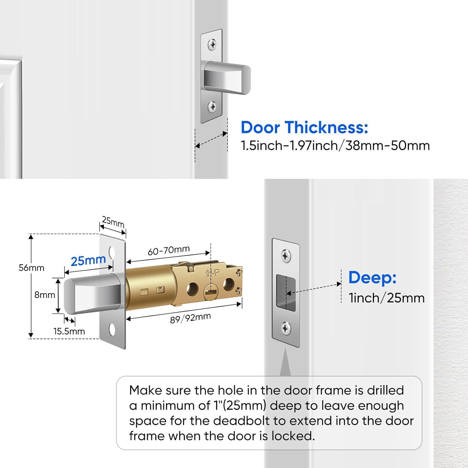 Cerradura Inteligente MYPIN HS0449B con Huella Dactilar