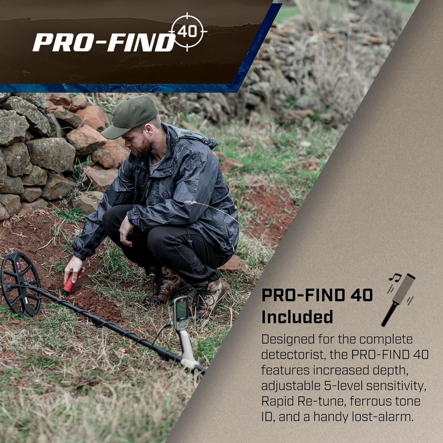 Detector de Metales MINELAB X-Terra Elite Expedition Impermeable