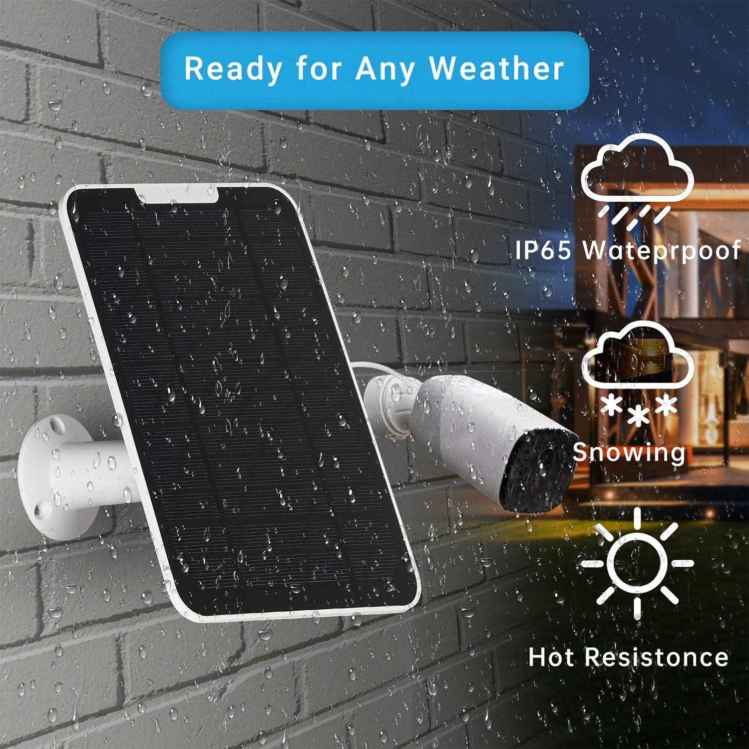 Cargador Solar Omiention 2 PACK para Arlo Pro 3/4/5S/Ultra