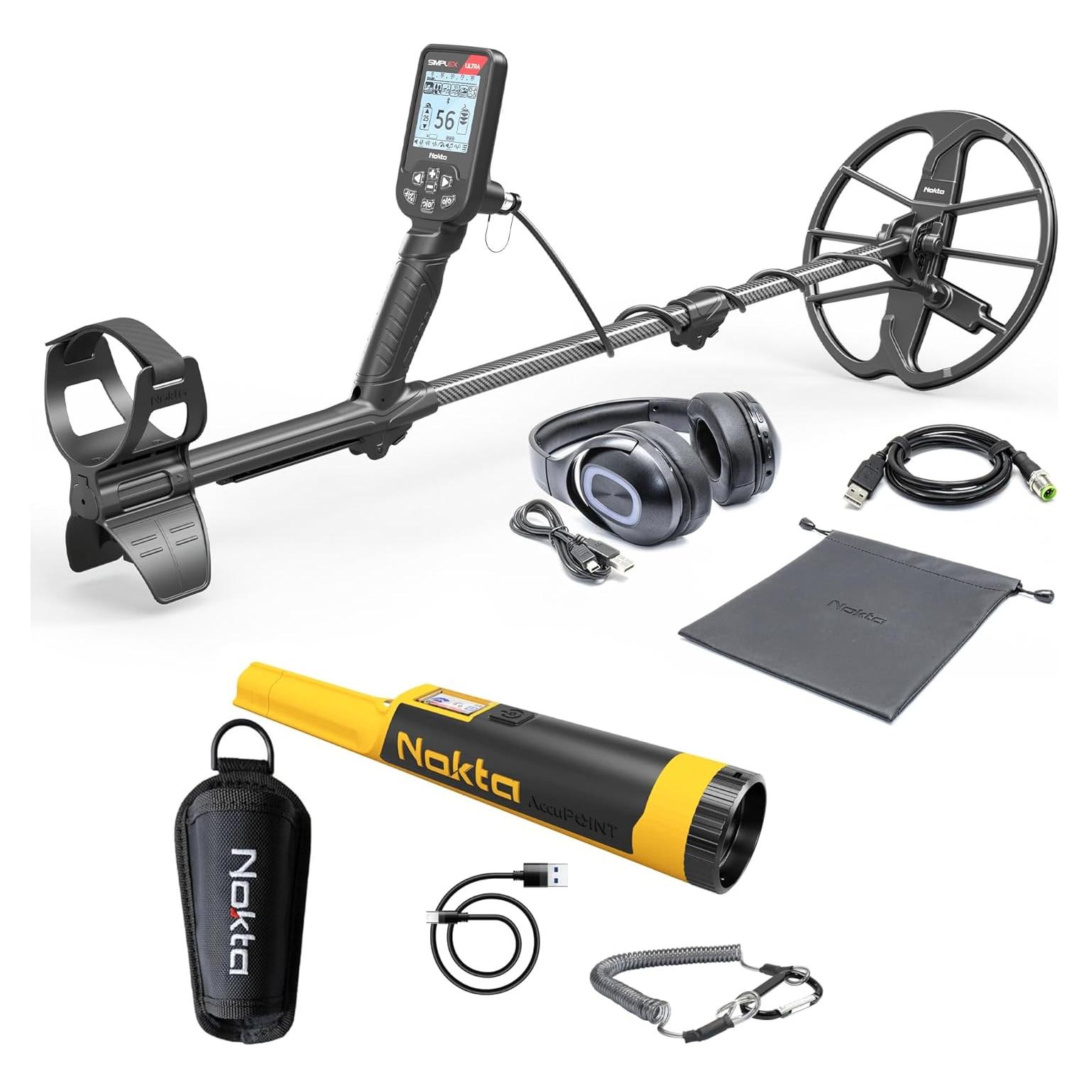 Detector de Metales Nokta Simplex Ultra IP68 con Auriculares