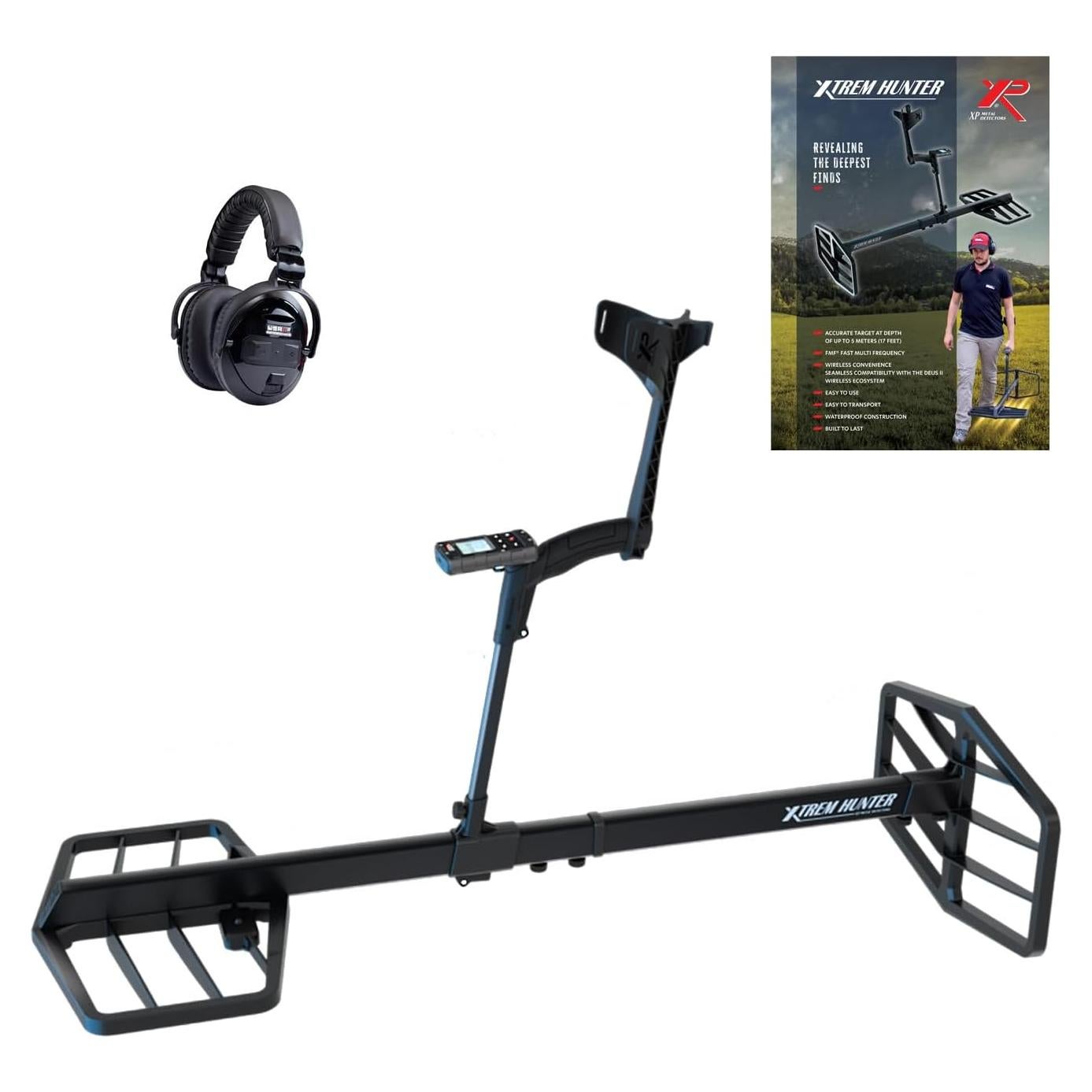 Detector de Metales XP XTREM Hunter - Búsqueda Profunda 5m
