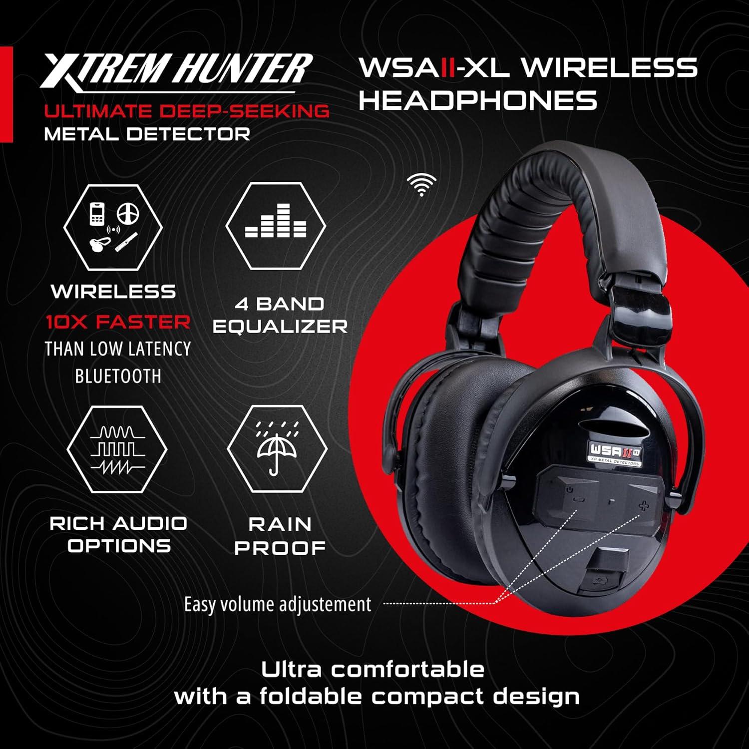 Detector de Metales XP XTREM Hunter - Búsqueda Profunda 5m