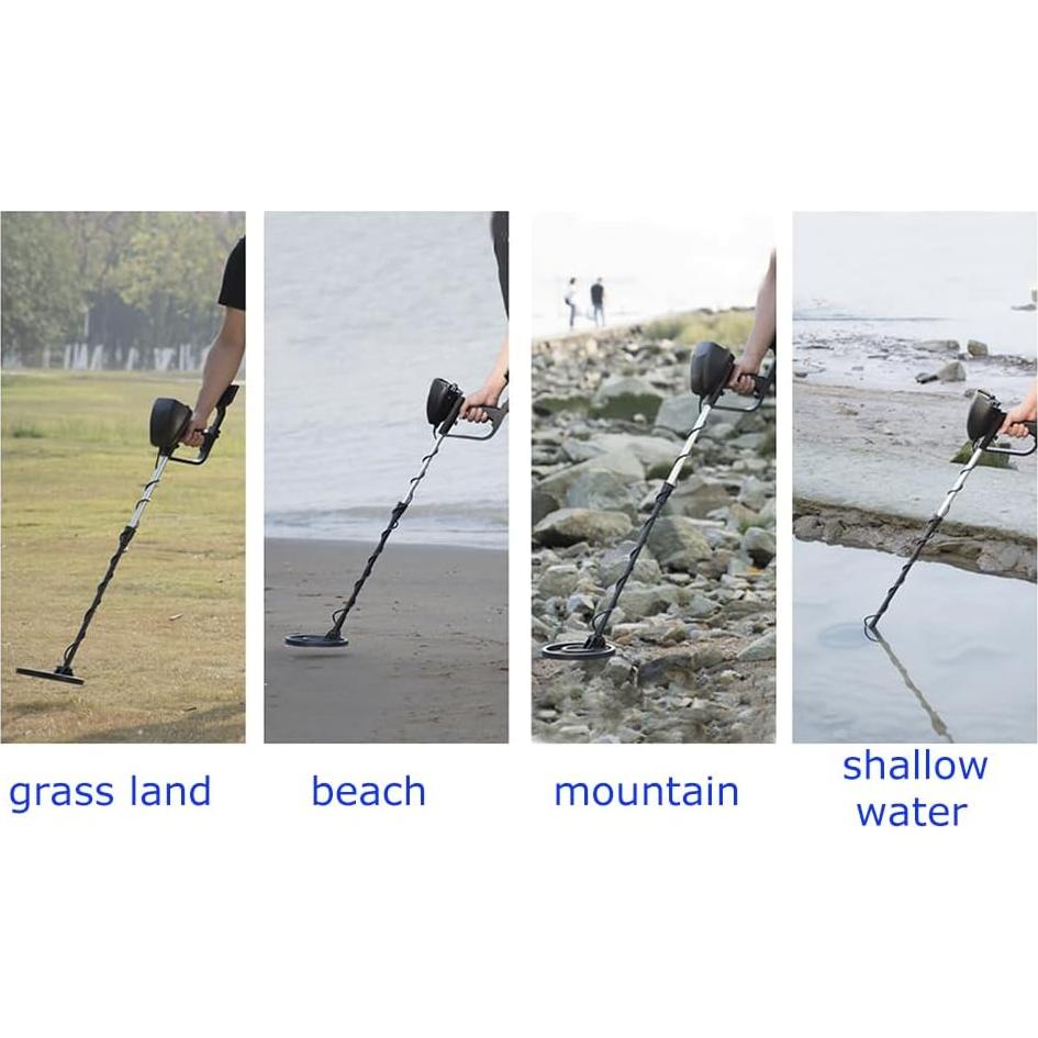 Detector de Metales DeeAWai OG-MD006 - Impermeable 20 cm