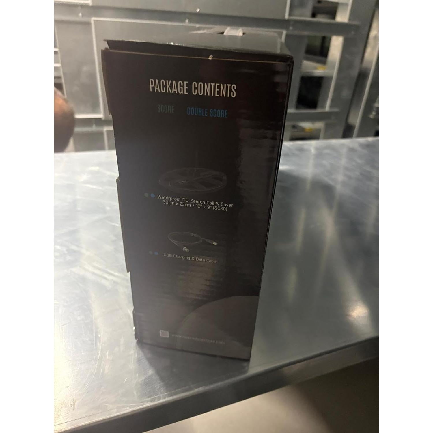 Detector de Metales Nokta Score IP68 Recargable 12" para Adultos