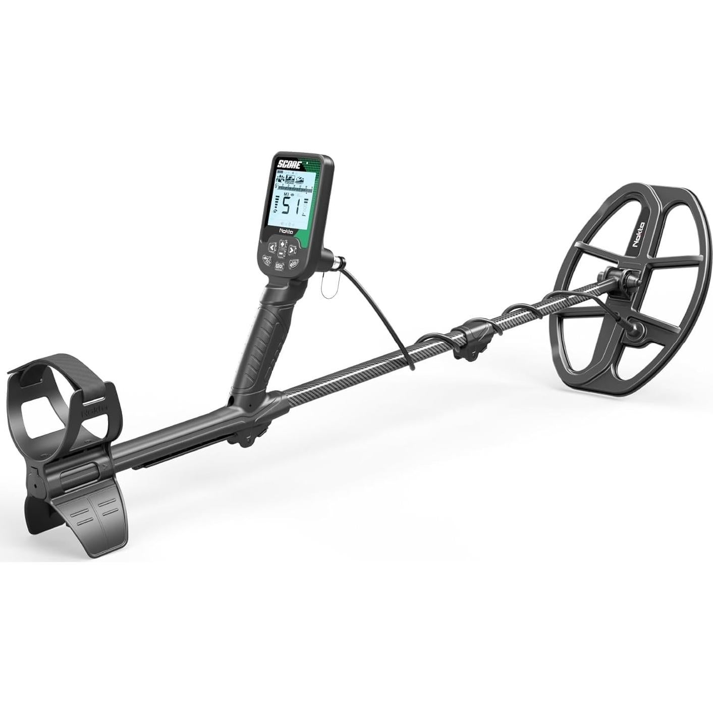 Detector de Metales Nokta Score IP68 Recargable 12" para Adultos