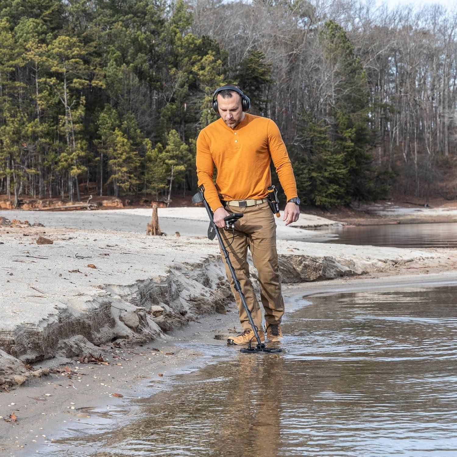 Detector de Metales Nokta Score IP68 Recargable 12" para Adultos