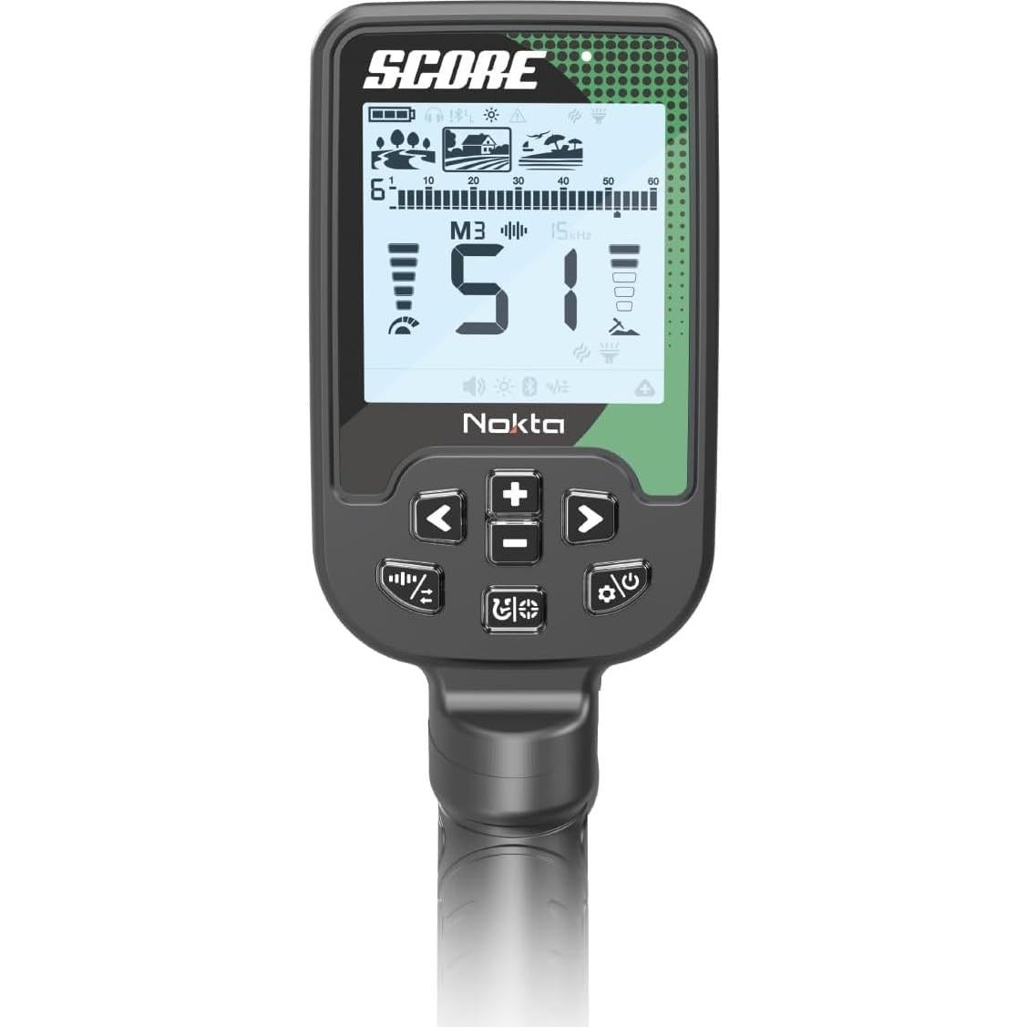 Detector de Metales Nokta Score IP68 Recargable 12" para Adultos