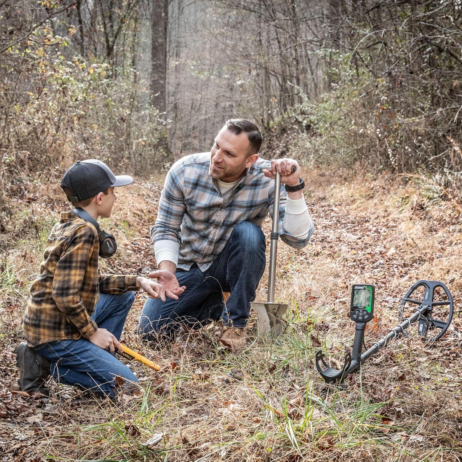 Detector de Metales Nokta Score IP68 Recargable 12" para Adultos