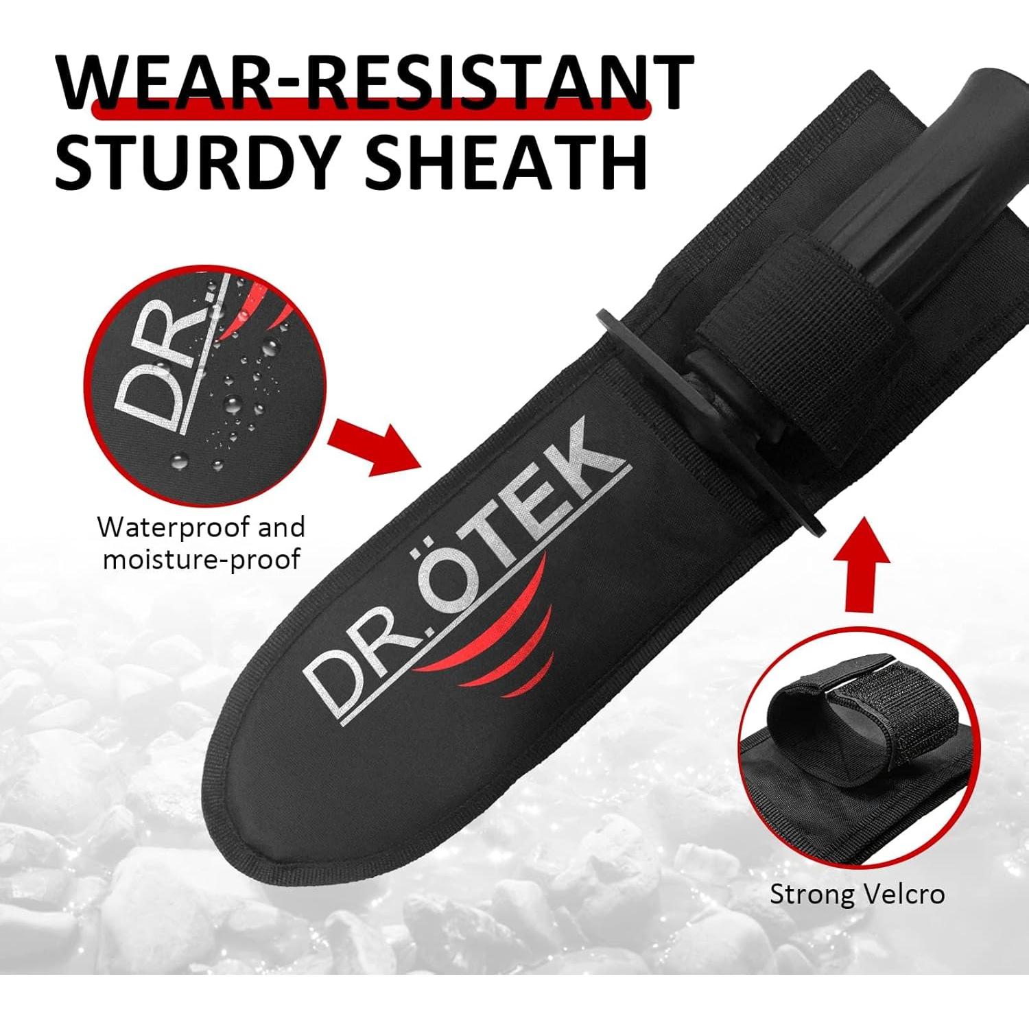 Pala Detector de Metales DR.ÖTEK Doble Serrada 34cm