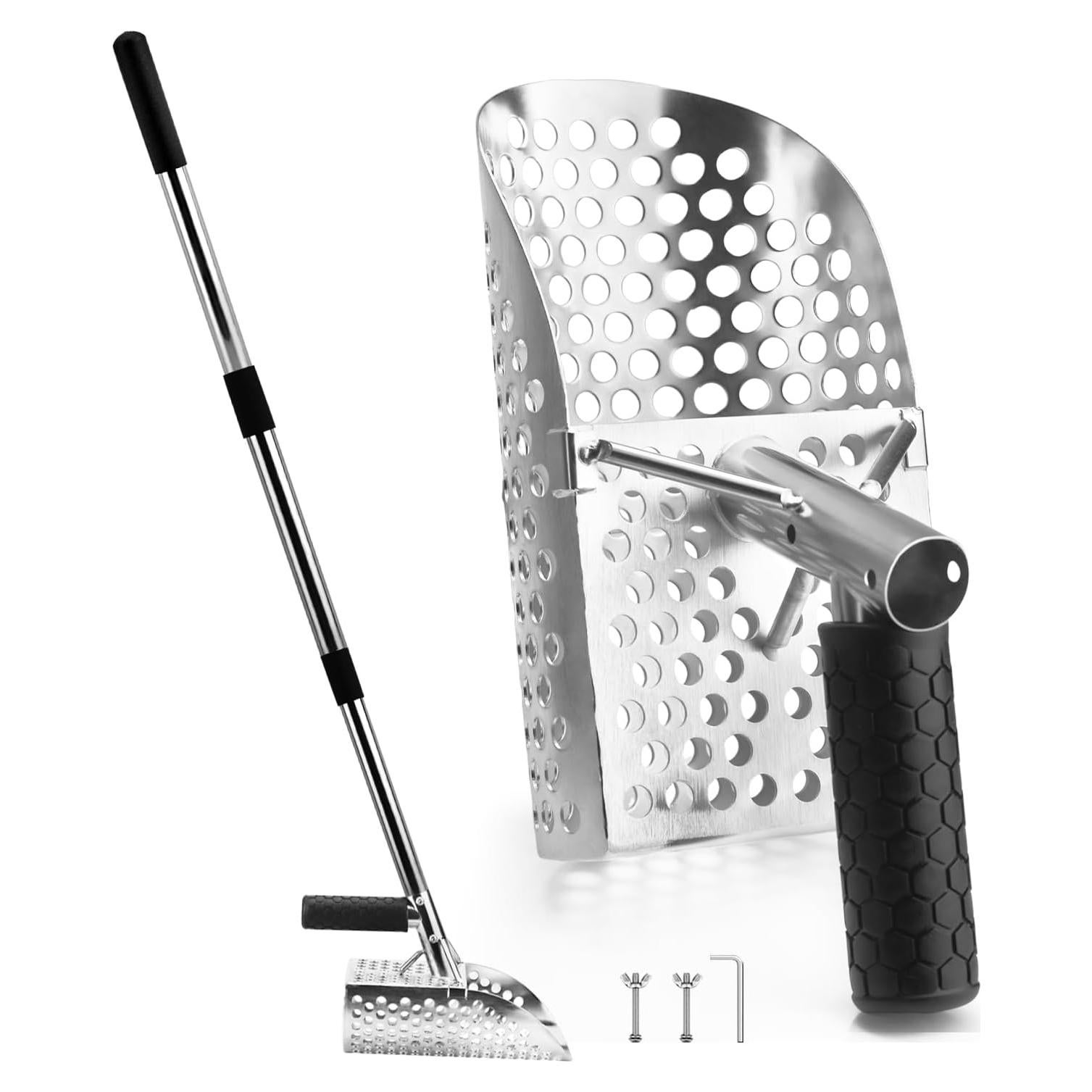 Pala de Arena YTYLSJ de Acero Inoxidable para Detección de Metales