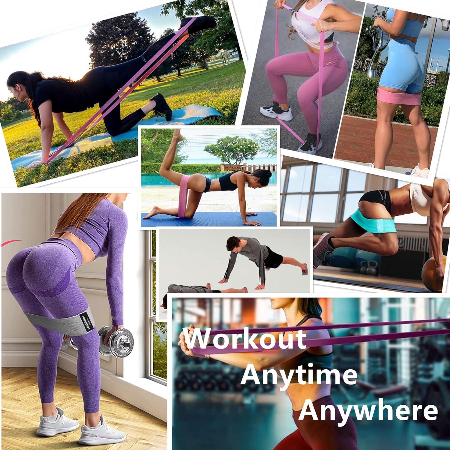 Bandas de Resistencia STANDROCK 6 en 1 para Ejercicio y Fitness