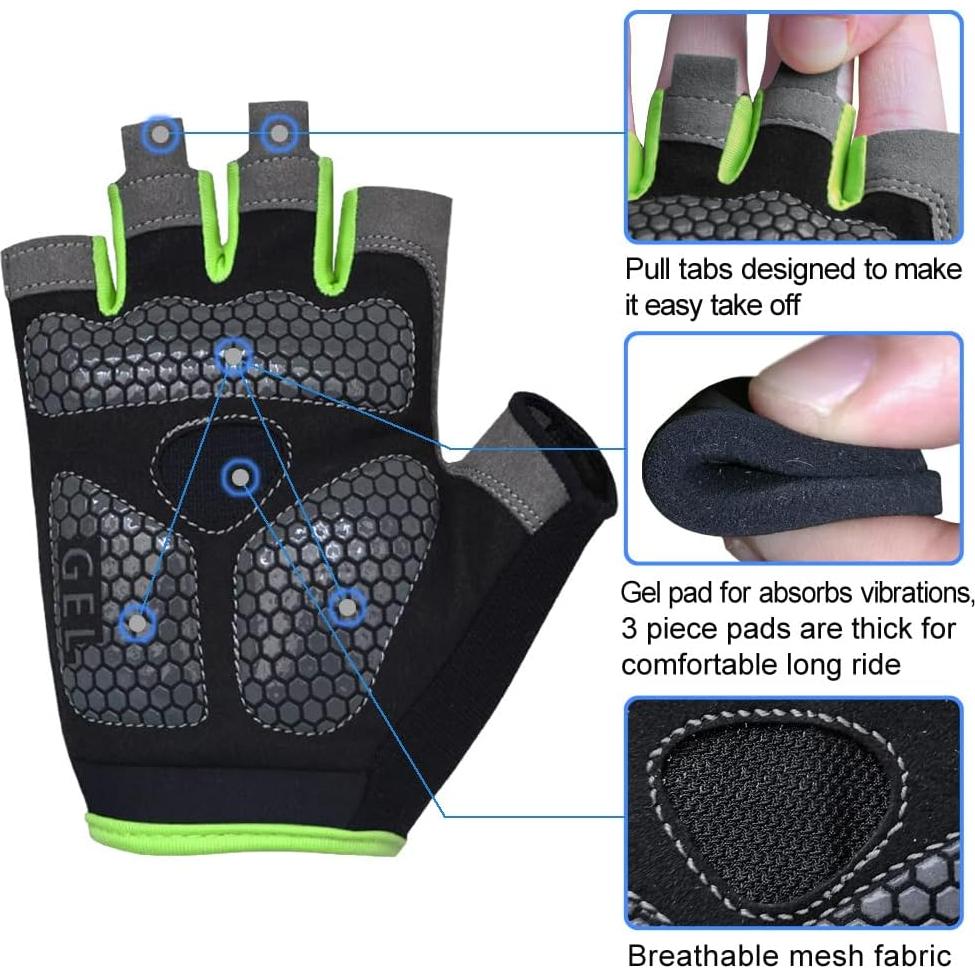 Guantes de Ciclismo HuwaiH H-G-01 Antideslizantes y Transpirables