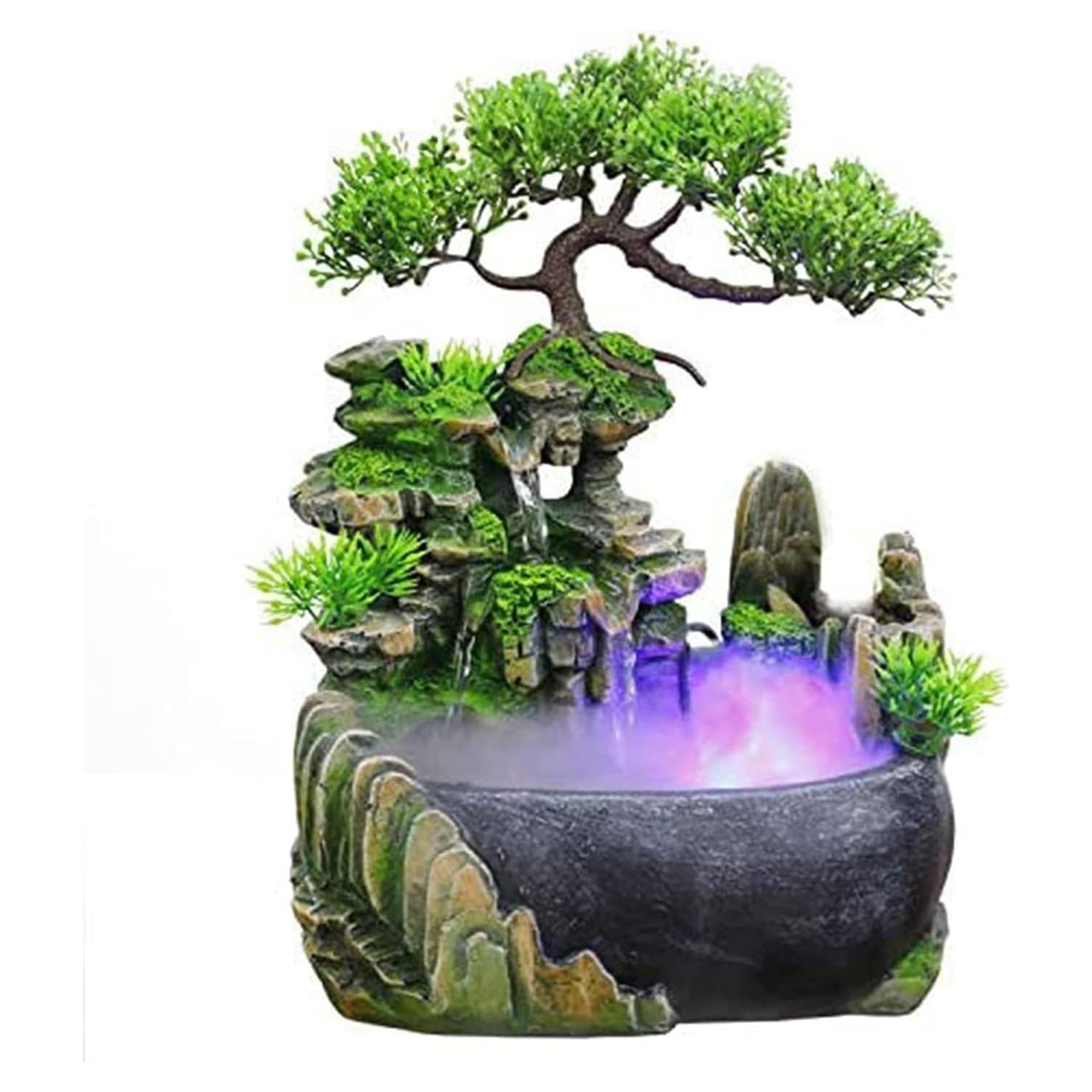 Fuente de Mesa JOINDATAT Zen Iluminada 1.34 kg 25.4x20.3x22.9 cm