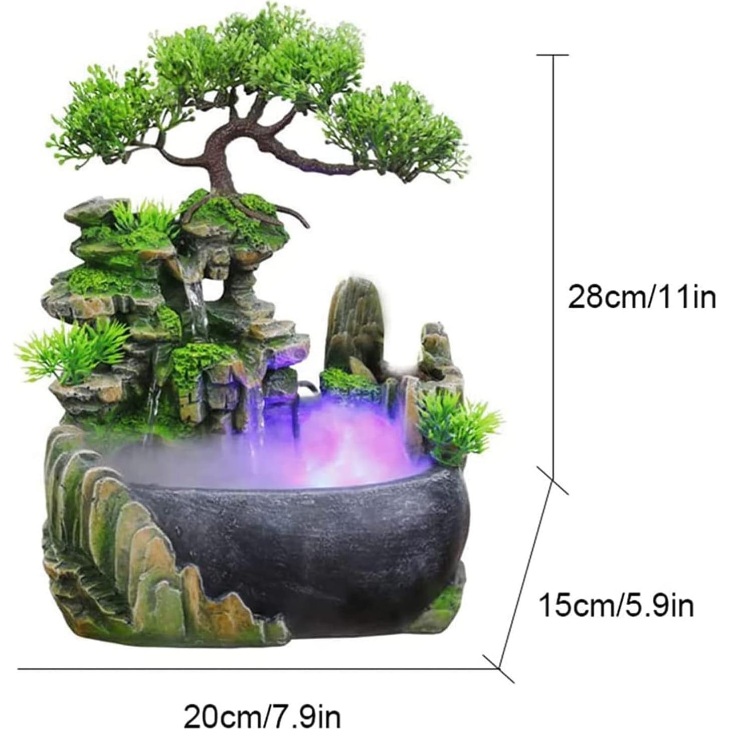 Fuente de Mesa JOINDATAT Zen Iluminada 1.34 kg 25.4x20.3x22.9 cm