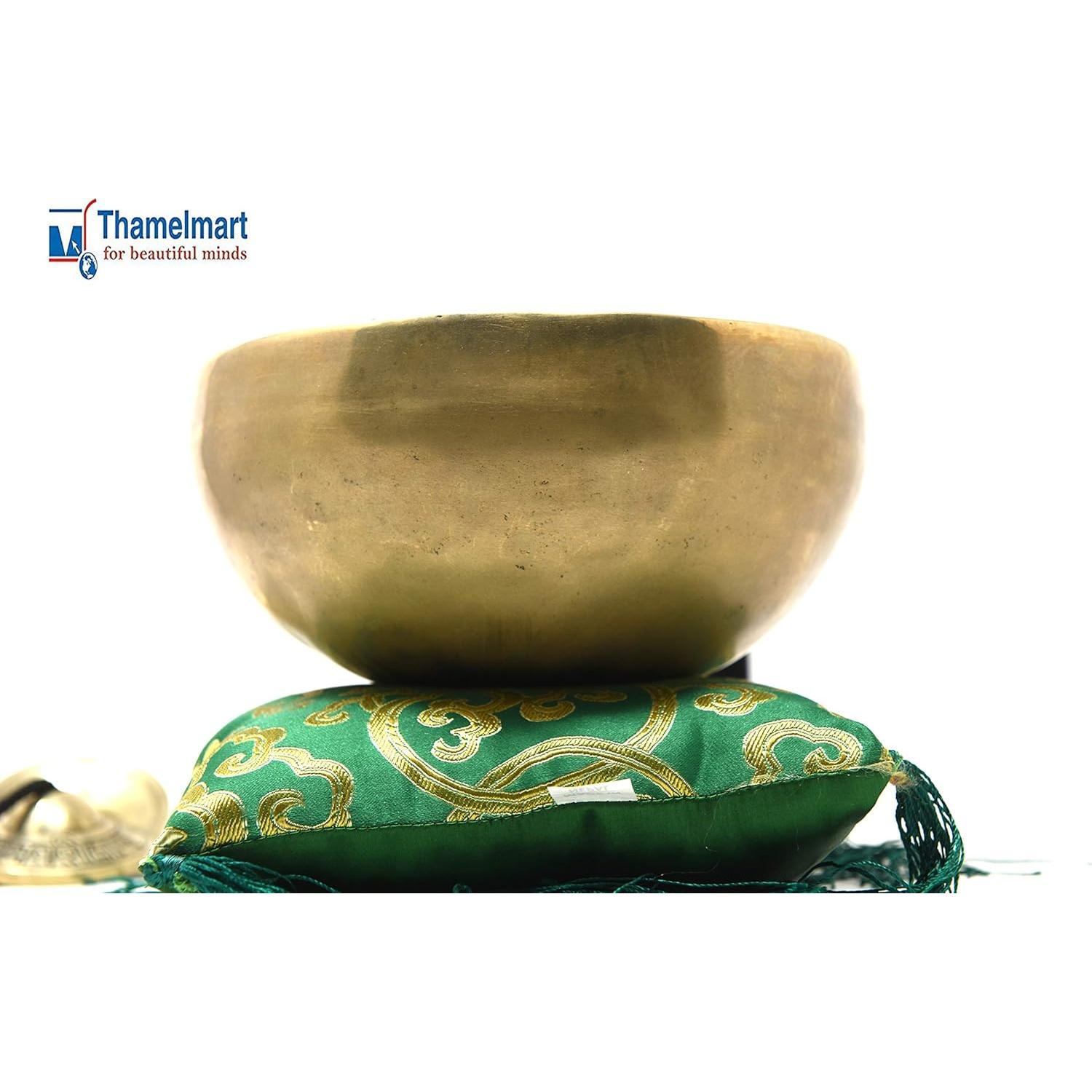 Bowl Cantante Tibetano Hecho a Mano 17.78 cm - Chakra Corona