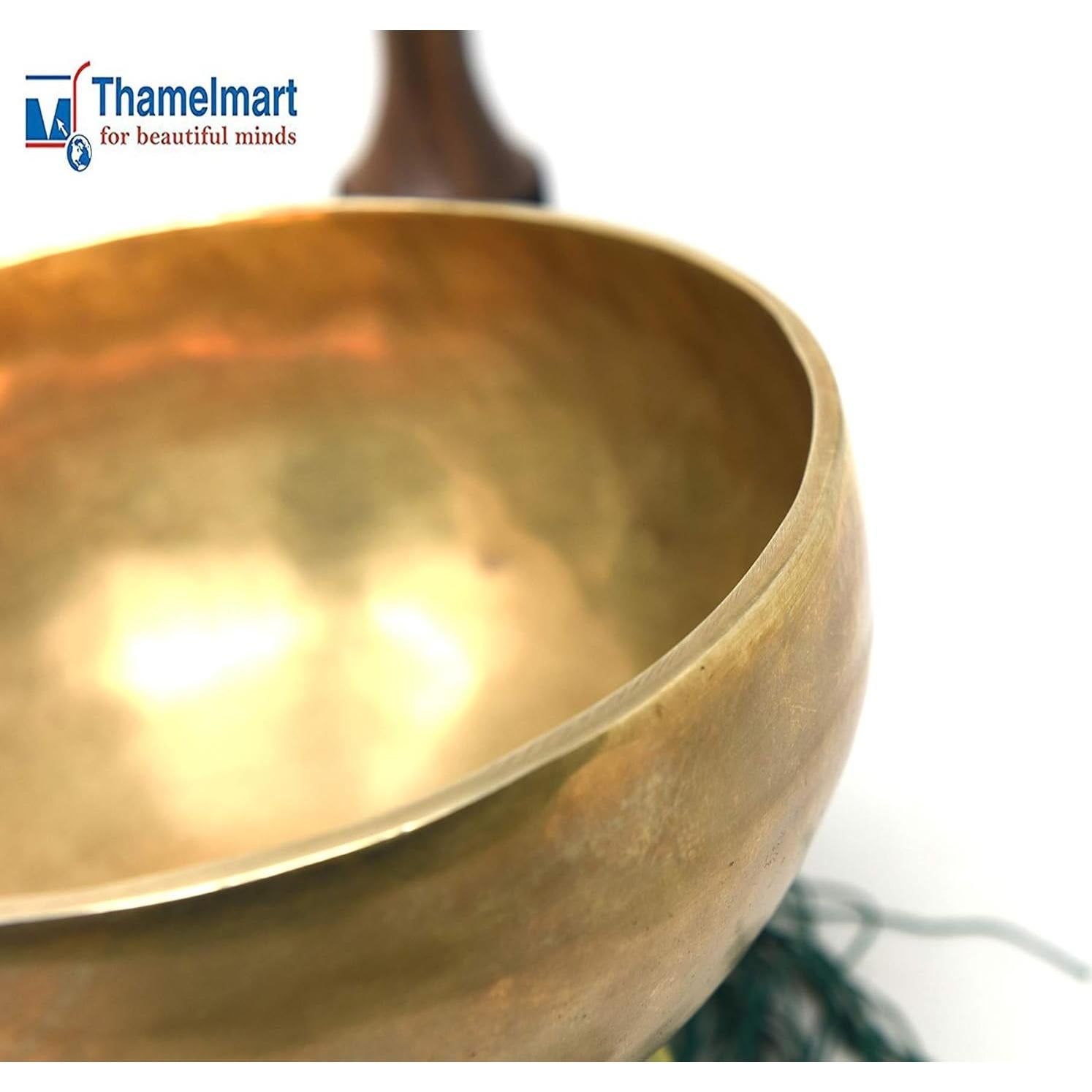 Bowl Cantante Tibetano Hecho a Mano 17.78 cm - Chakra Corona