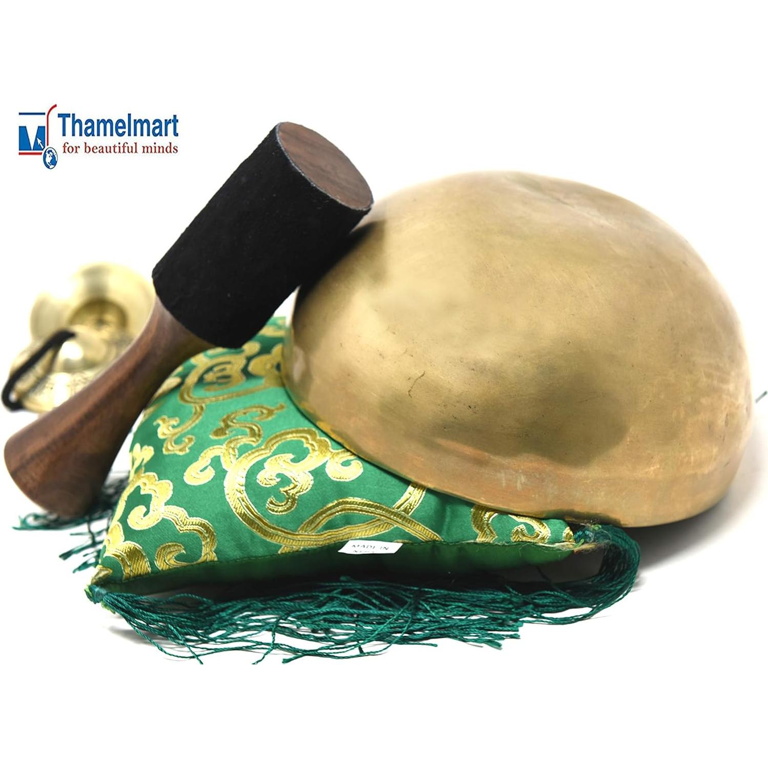 Bowl Cantante Tibetano Hecho a Mano 17.78 cm - Chakra Corona