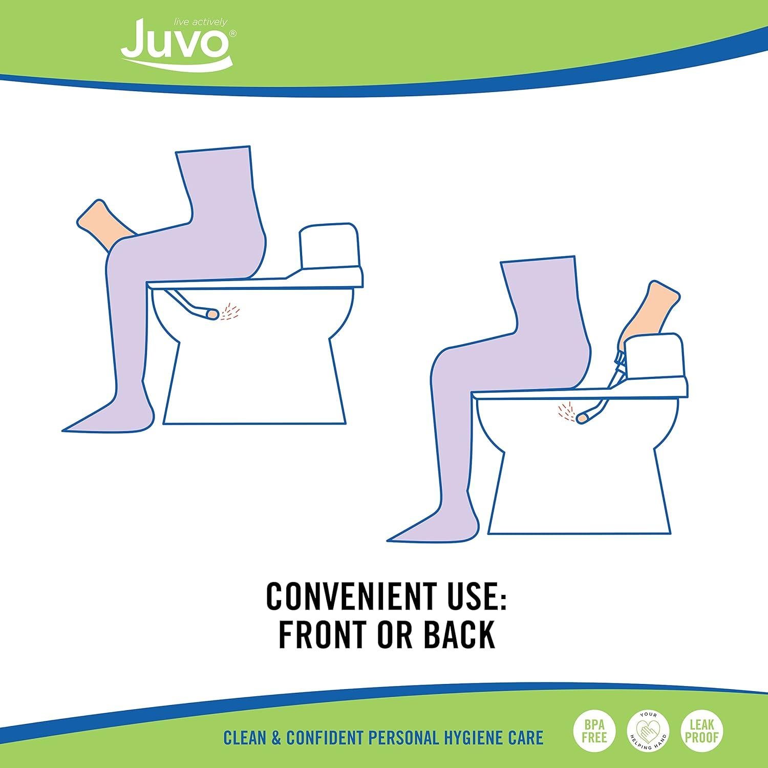 Kit Bidet de Viaje Juvo | Botella Compresora 0.4L Azul