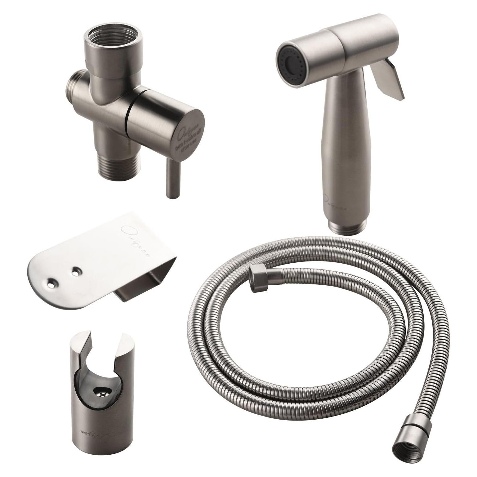 Rociador de Bidet de Mano Ownace BS203 Acero Inoxidable 1.2m