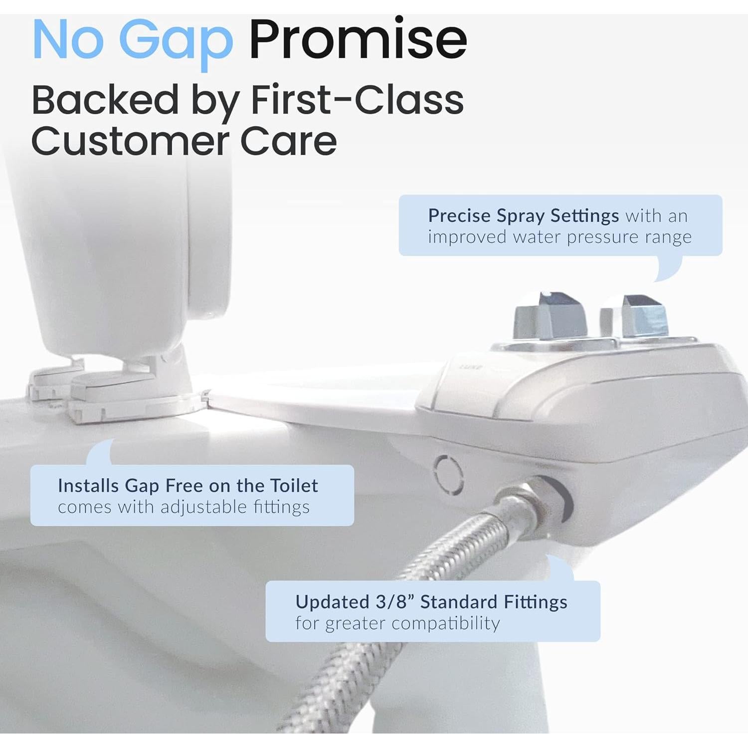Bidet LUXE NEO 120 Plus Blanco - Autolimpieza 360°